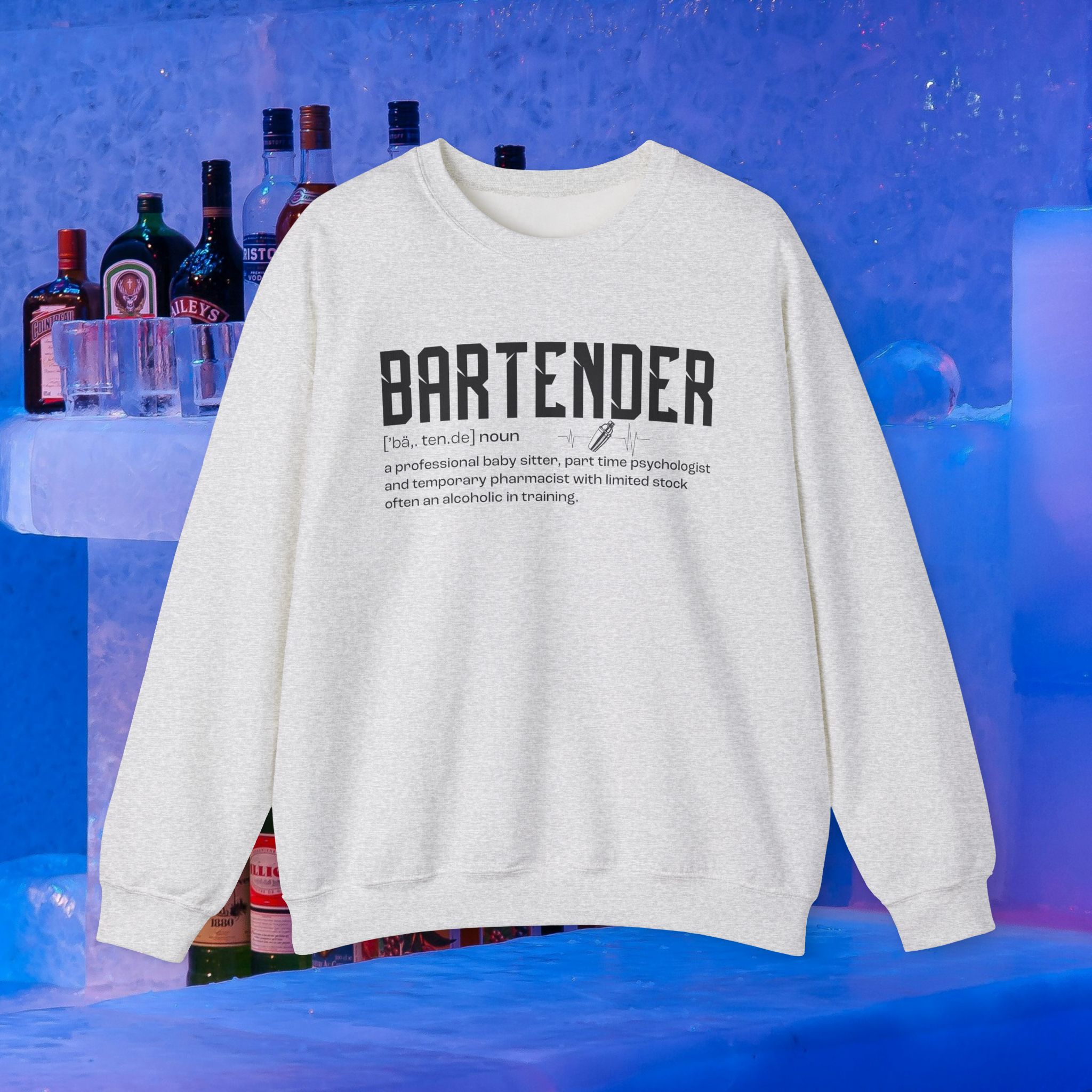Bartender Definition Crew Neck - Image 3