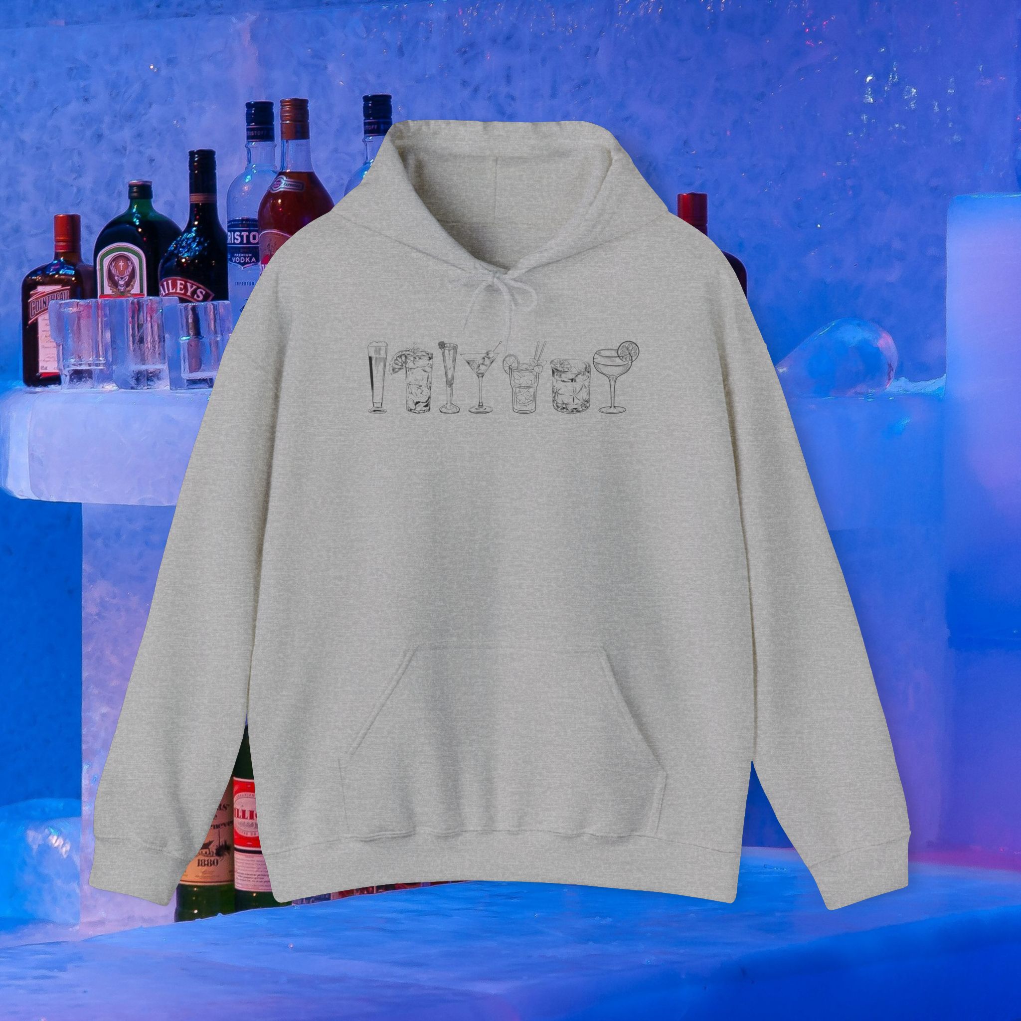 Drink Lineup Hoodie - Image 4