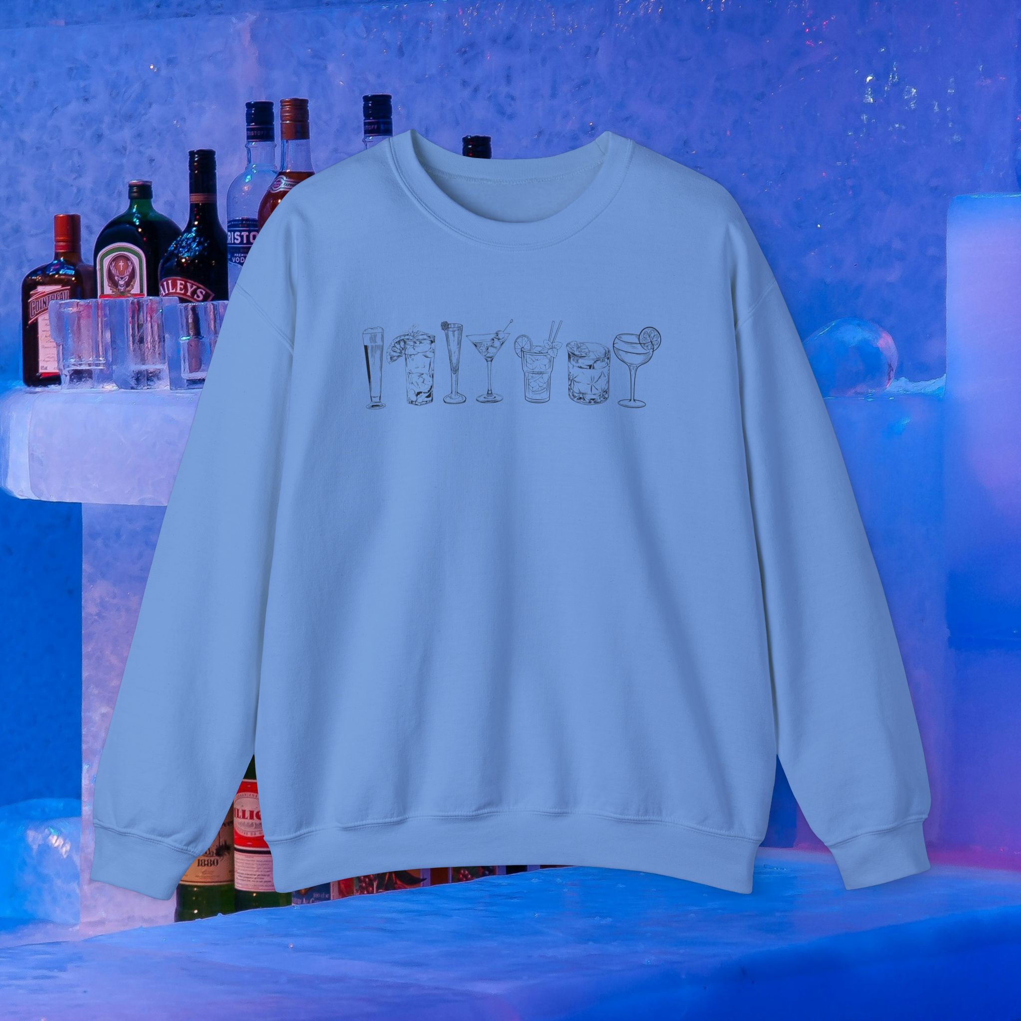 Drink Lineup Crew Neck - Image 6