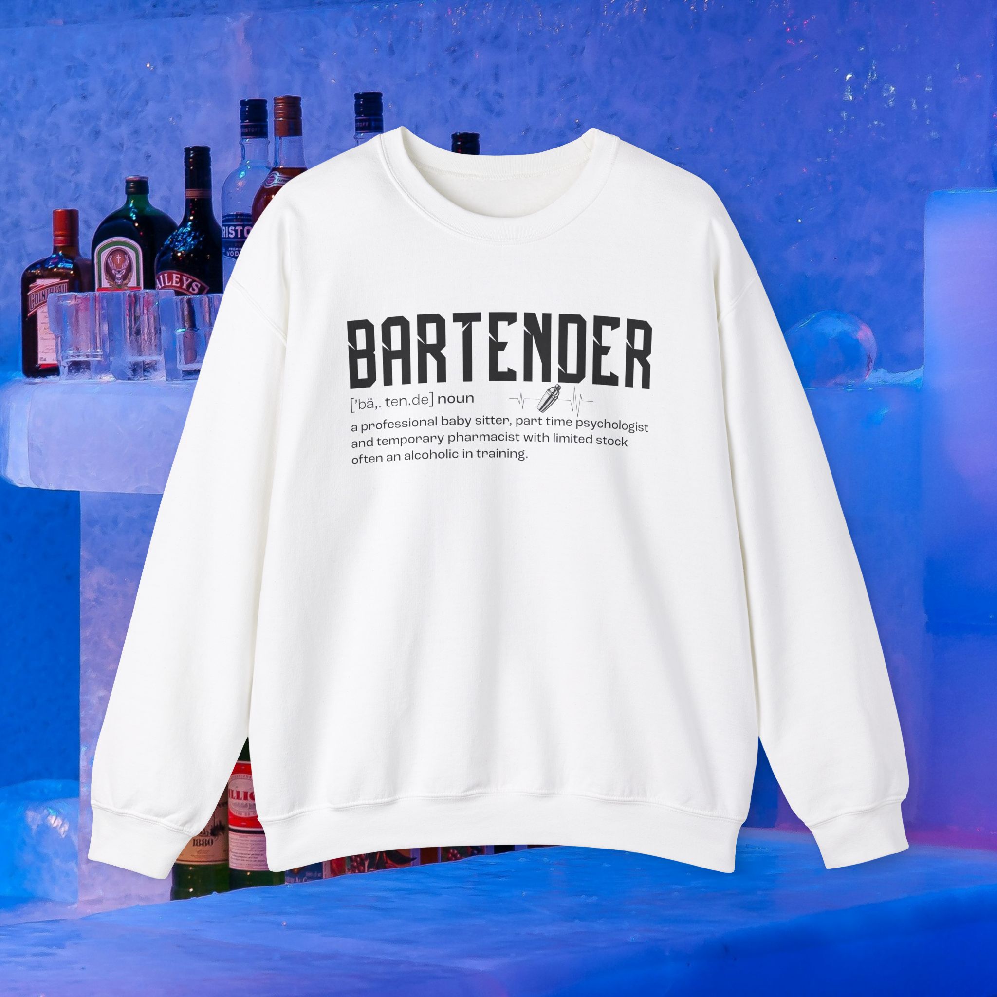 Bartender Definition Crew Neck - Image 2