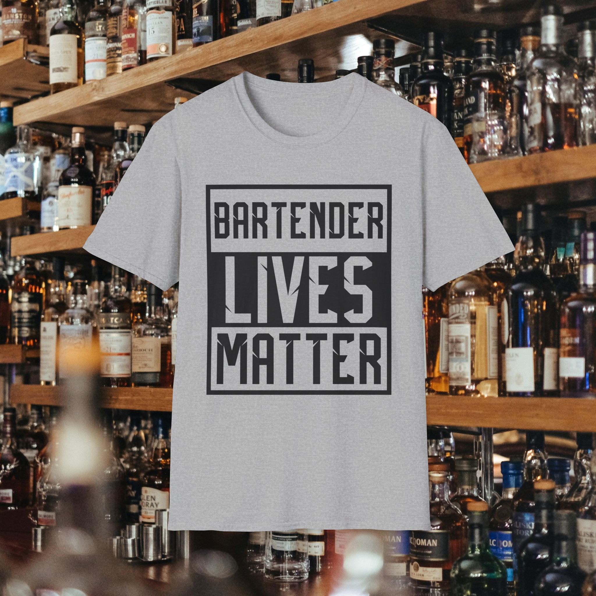 Bartender Lives Matter T-Shirt - Image 17