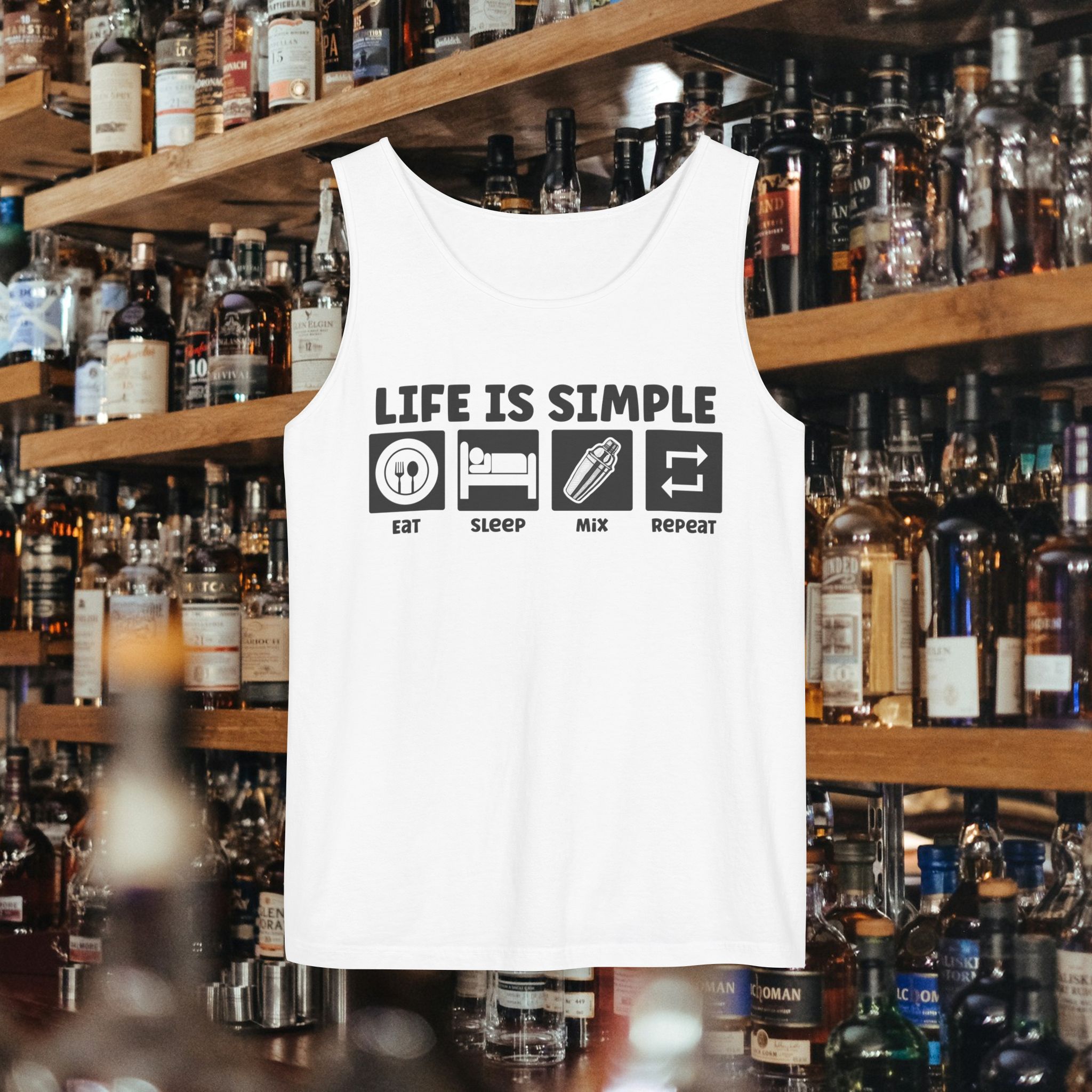 Eat, Sleep, Mix, Repeat Tank - Image 2