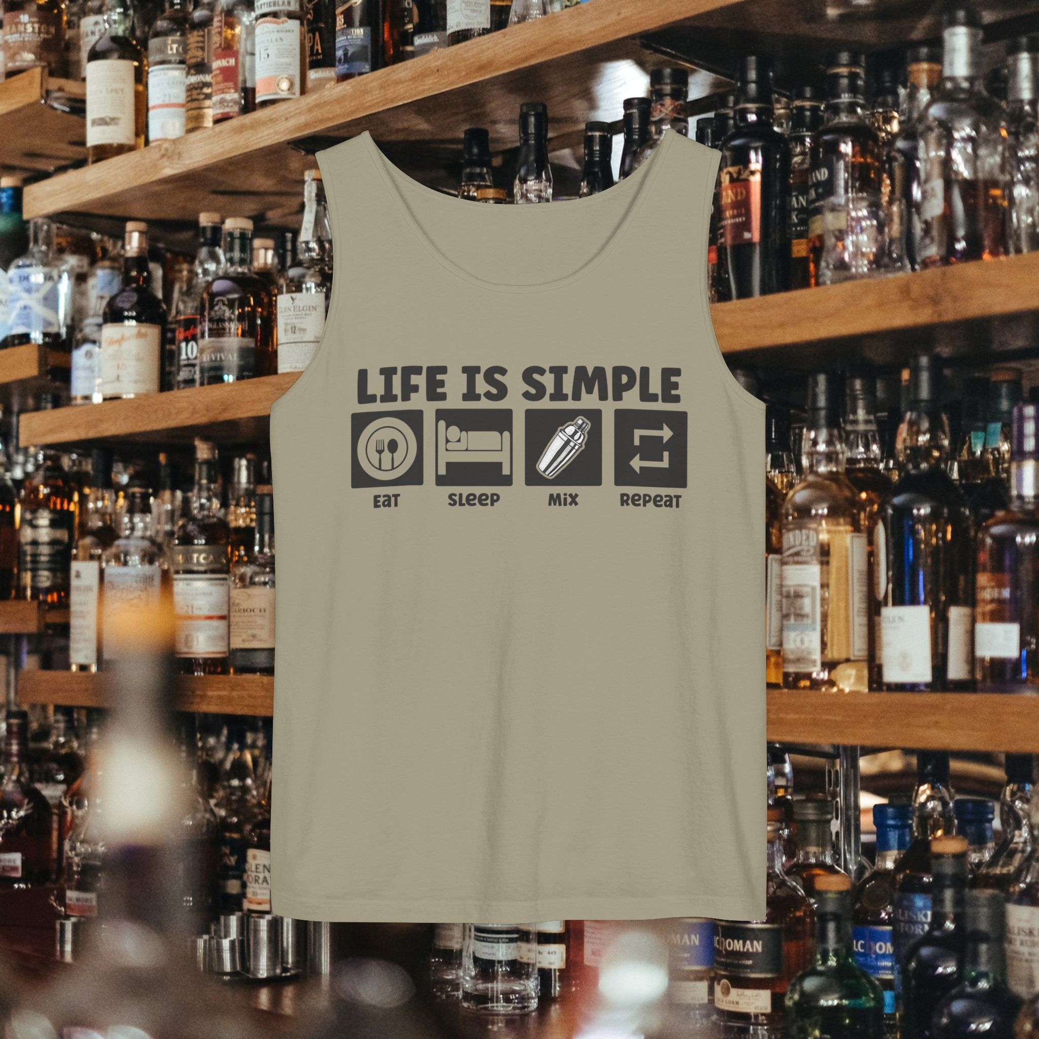 Eat, Sleep, Mix, Repeat Tank - Image 7