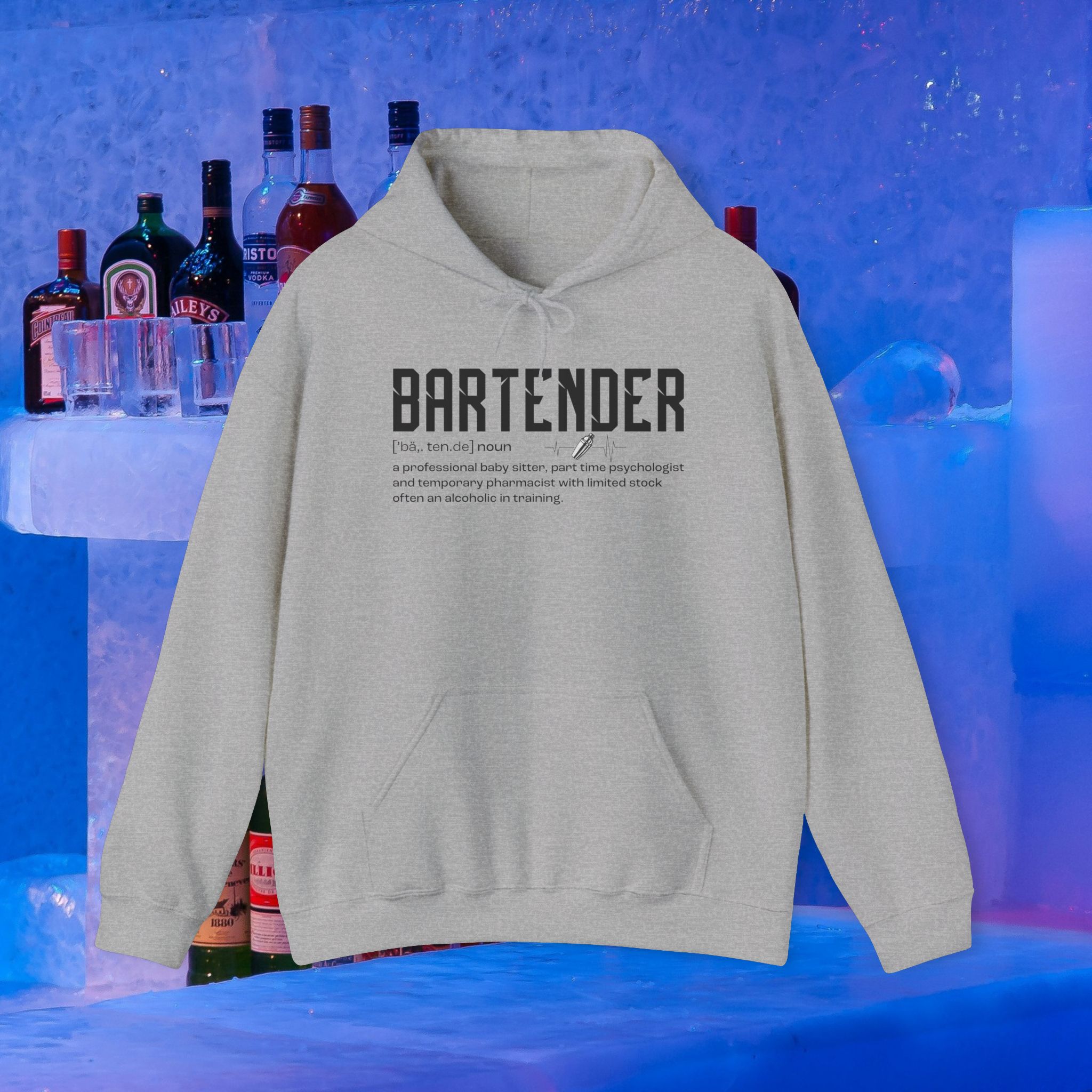 Bartender Definition Hoodie - Image 4