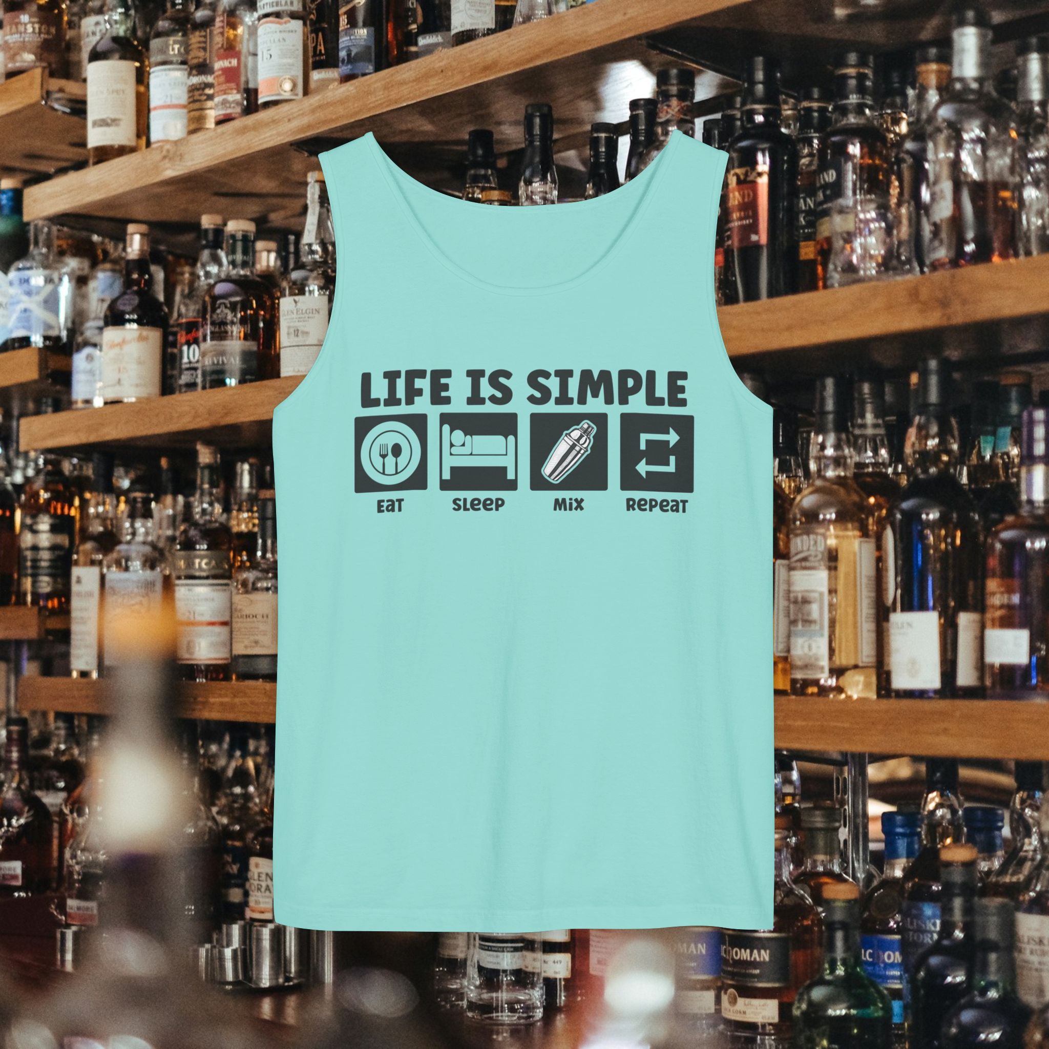 Eat, Sleep, Mix, Repeat Tank - Image 9