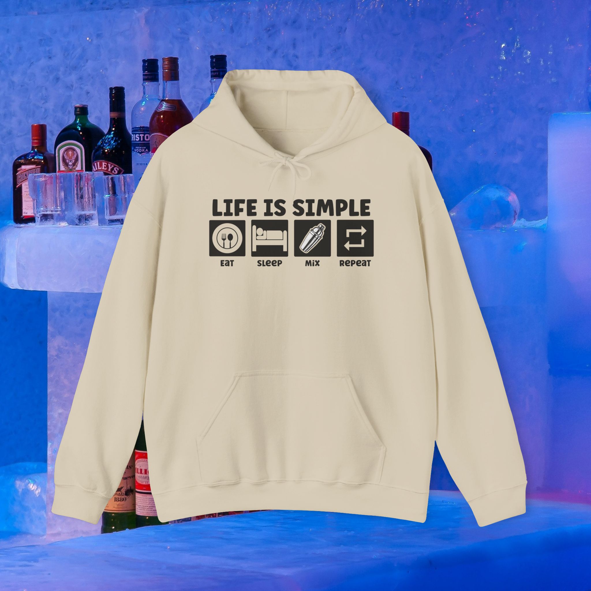 Eat, Sleep, Mix, Repeat Hoodie