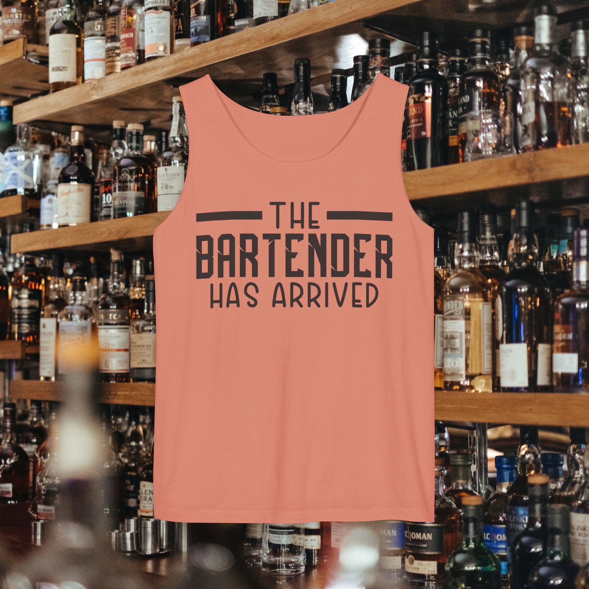 Bartender Vibes Tank Top - Image 4