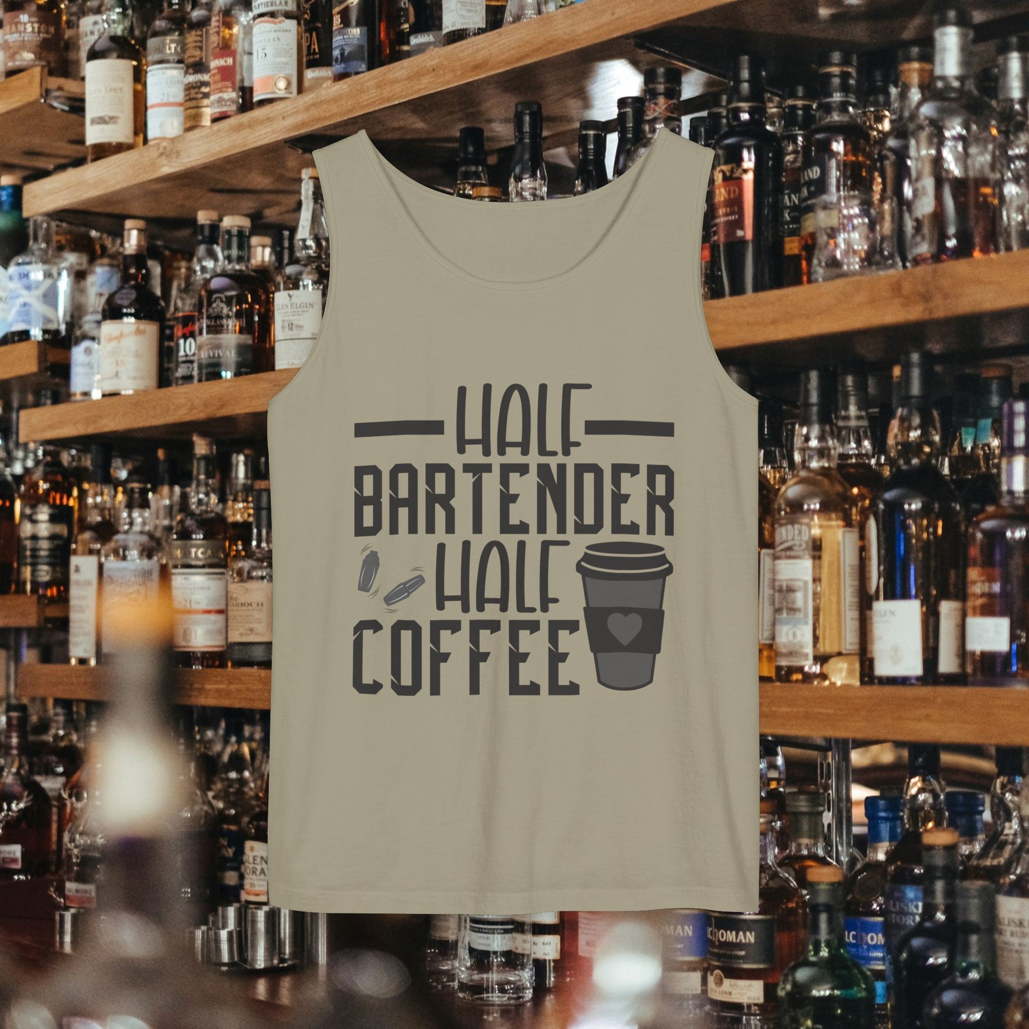 Half Bartender, Half Coffee Tank - Image 7