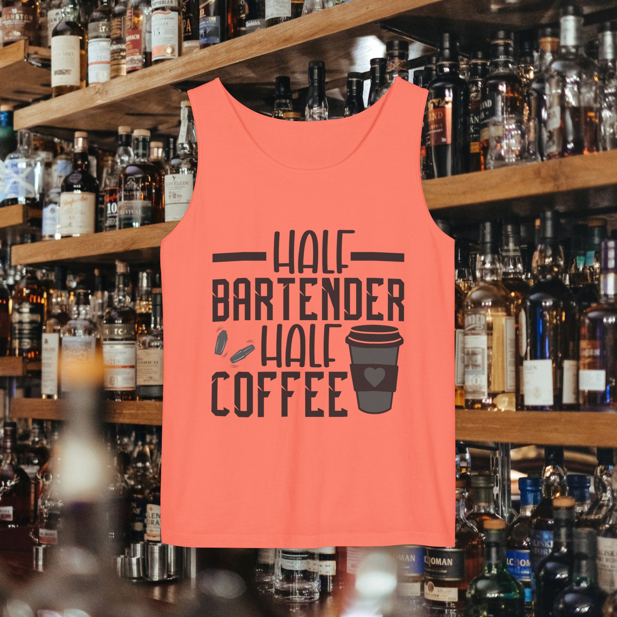 Half Bartender, Half Coffee Tank - Image 5