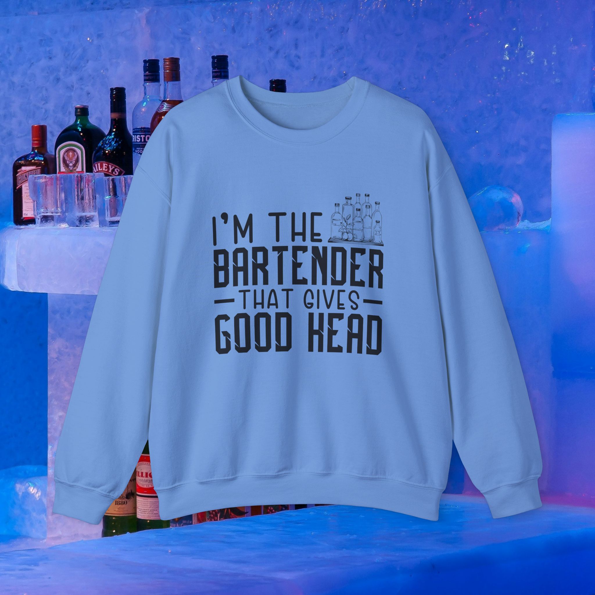 Good Head Bartender Crew Neck - Image 6