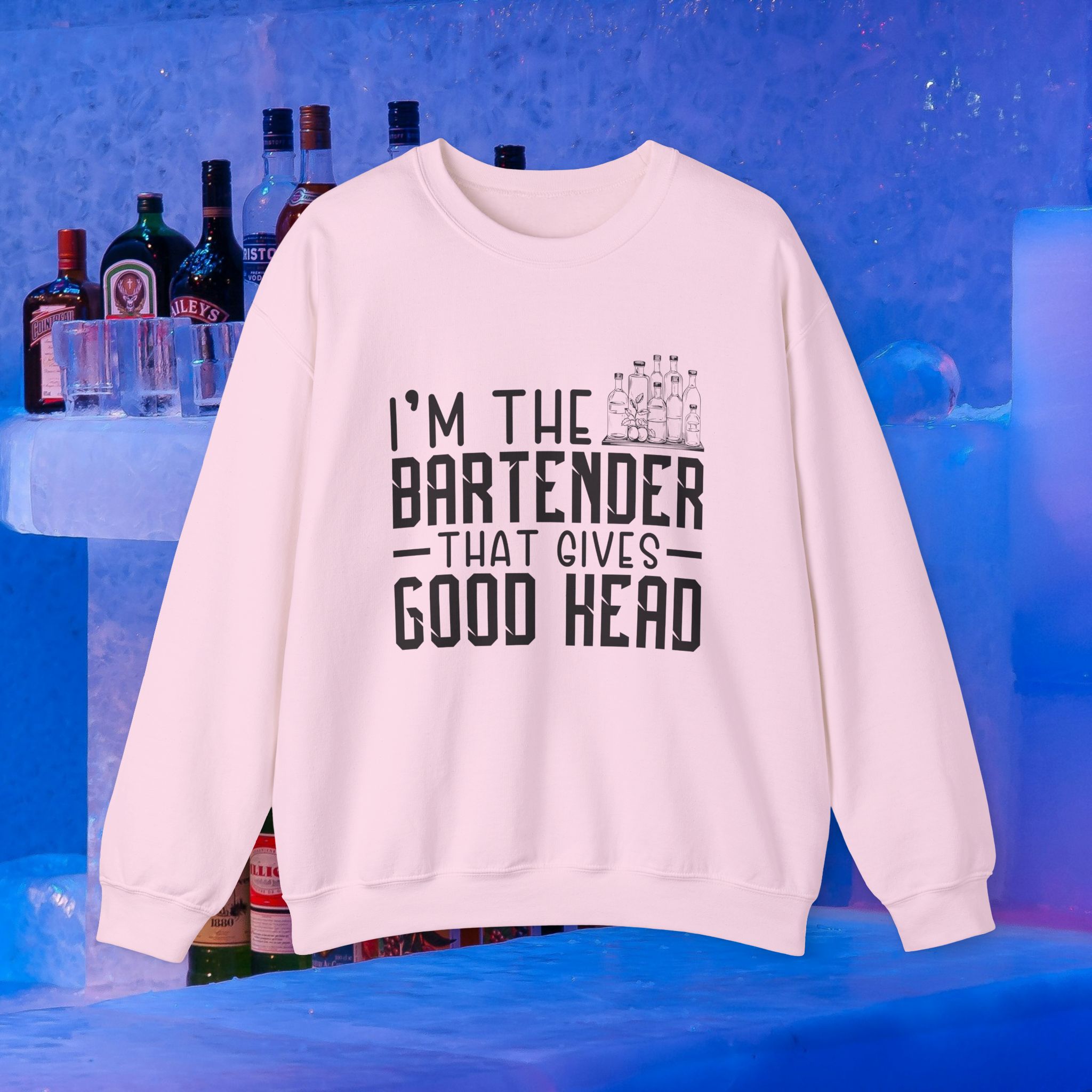 Good Head Bartender Crew Neck - Image 7
