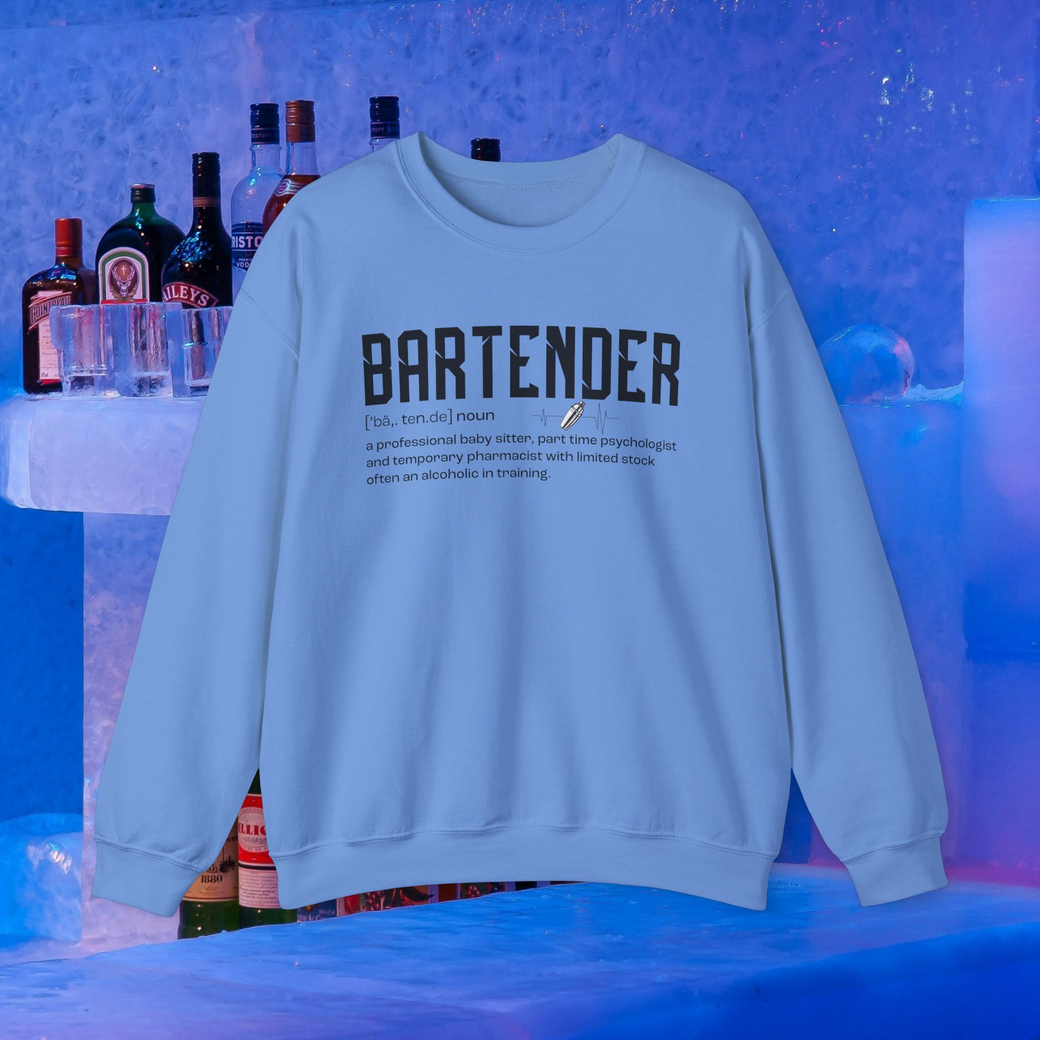 Bartender Definition Crew Neck - Image 6