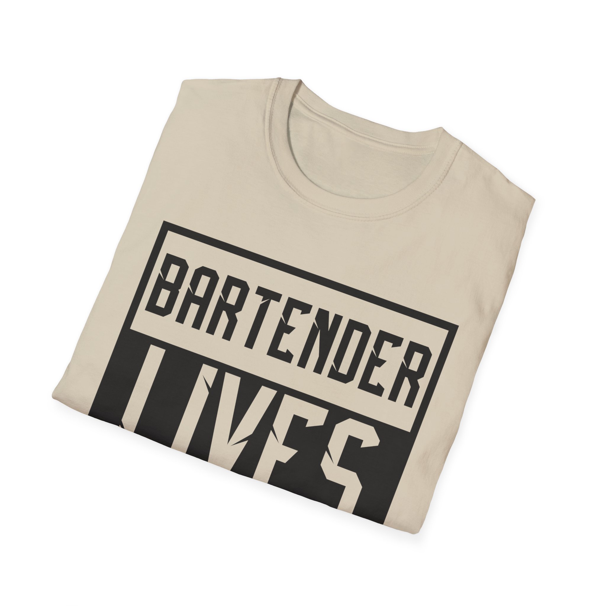 Bartender Lives Matter T-Shirt - Image 8