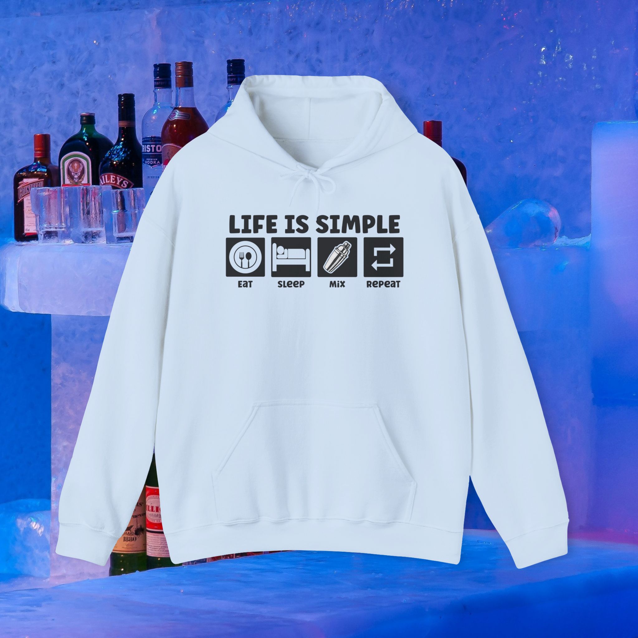 Eat, Sleep, Mix, Repeat Hoodie - Image 5