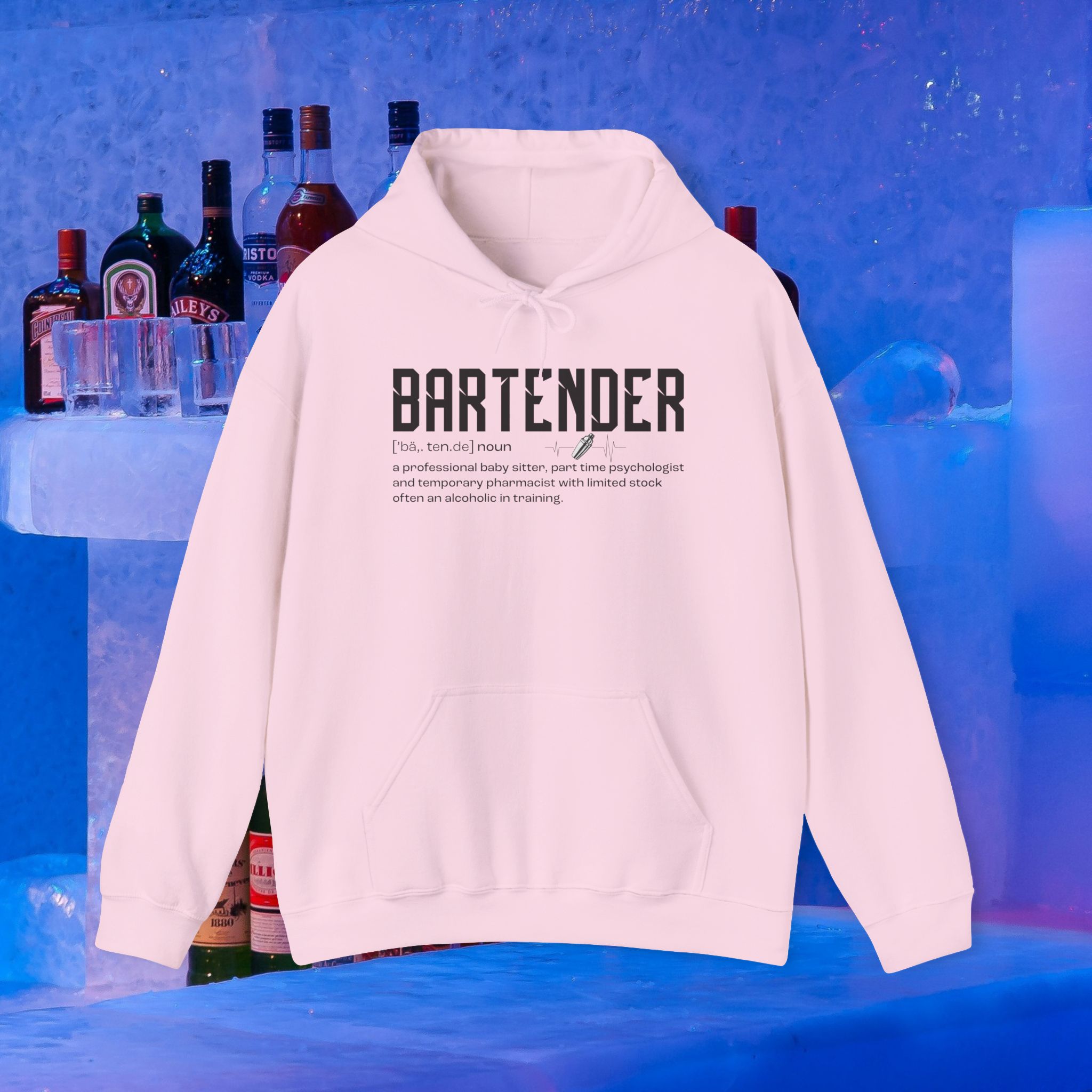 Bartender Definition Hoodie - Image 11
