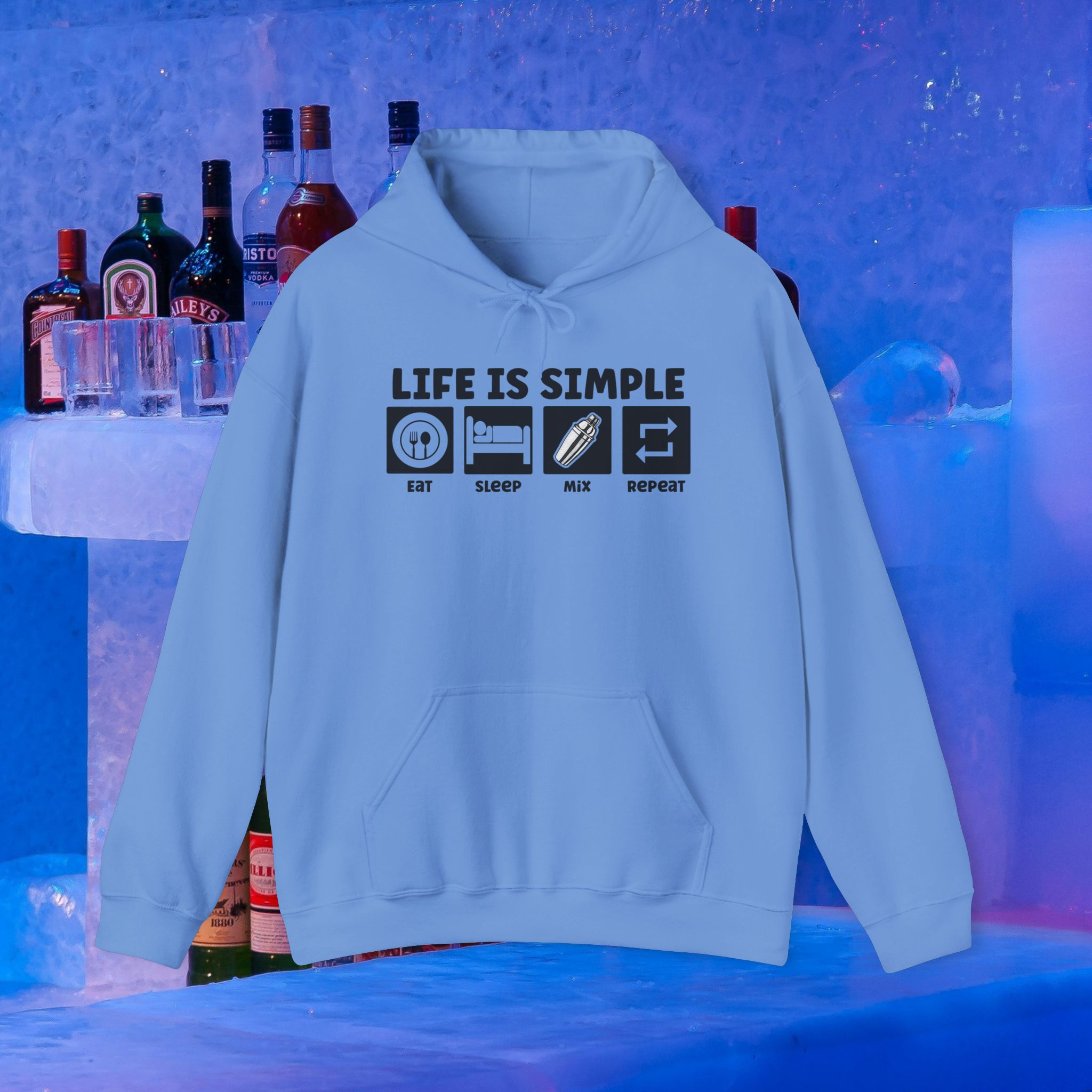 Eat, Sleep, Mix, Repeat Hoodie - Image 7