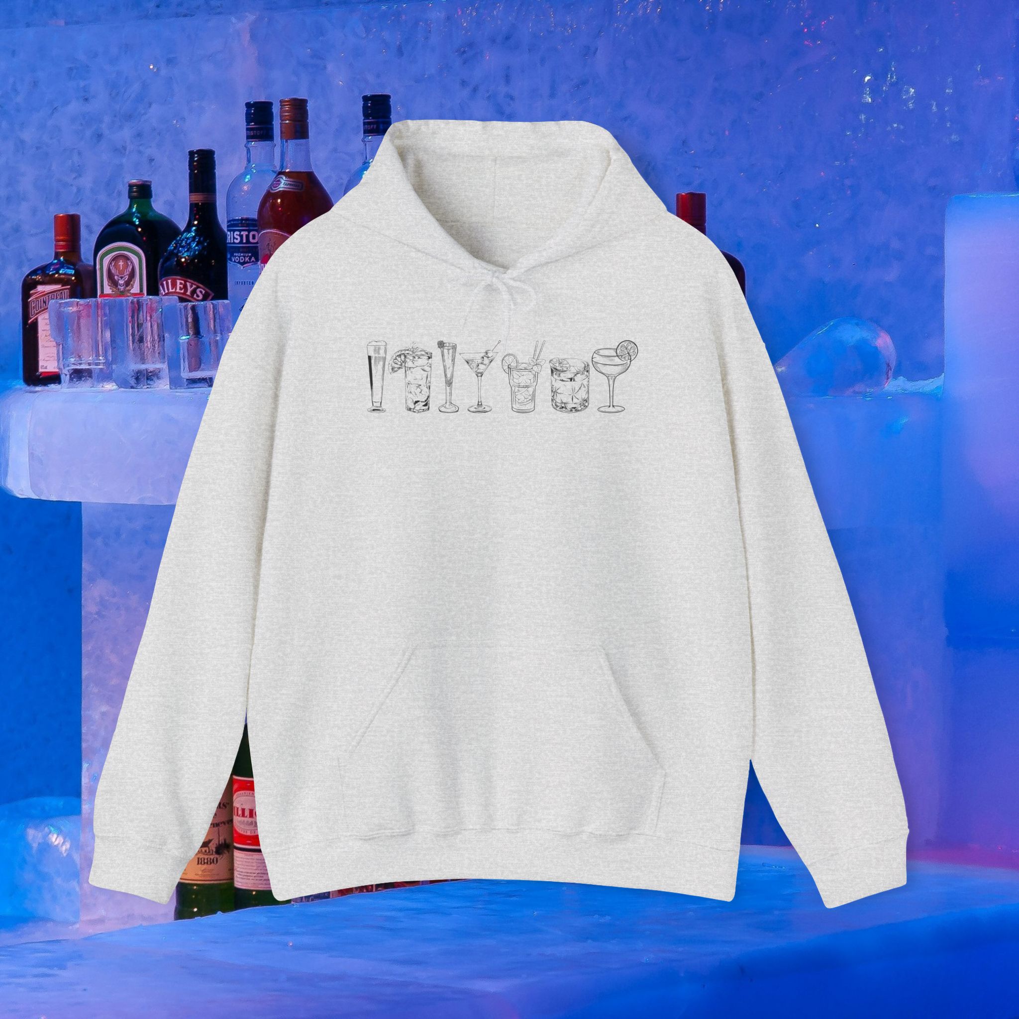 Drink Lineup Hoodie - Image 3