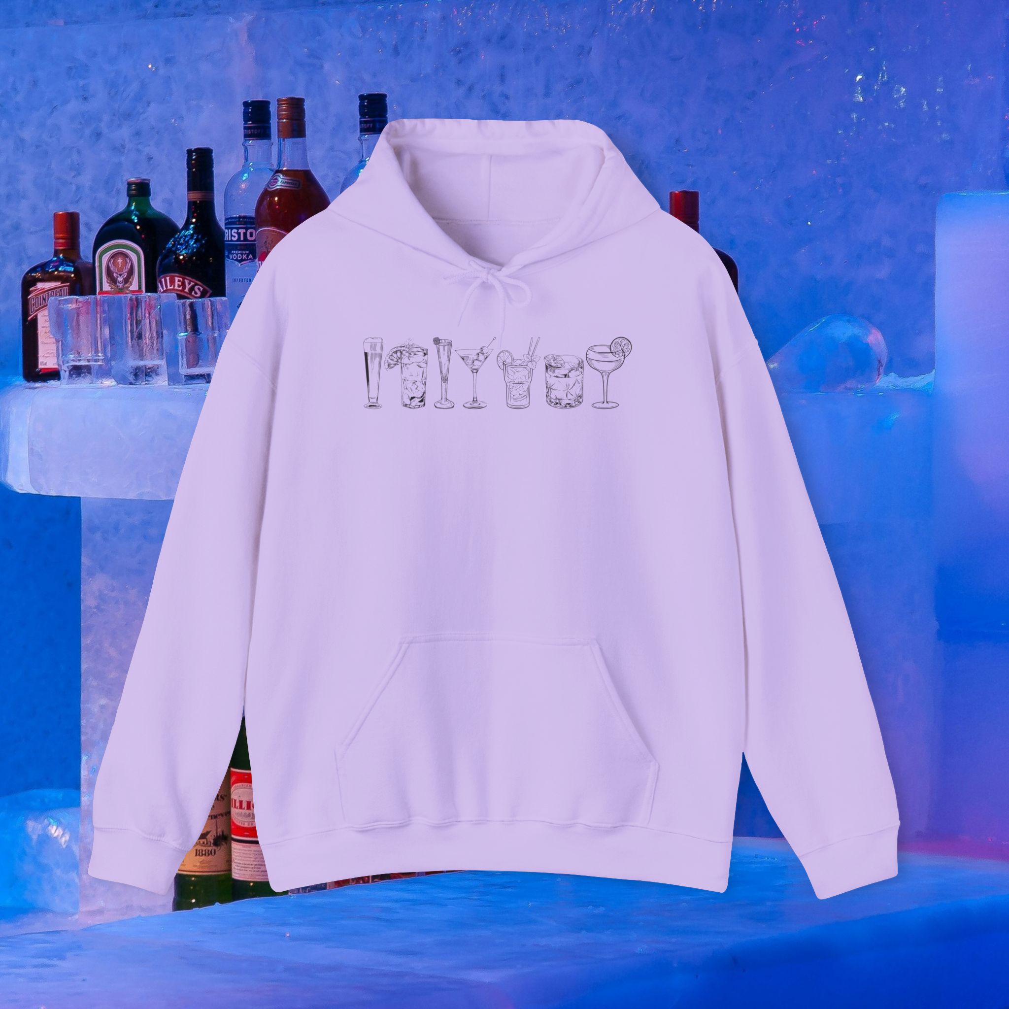 Drink Lineup Hoodie - Image 6