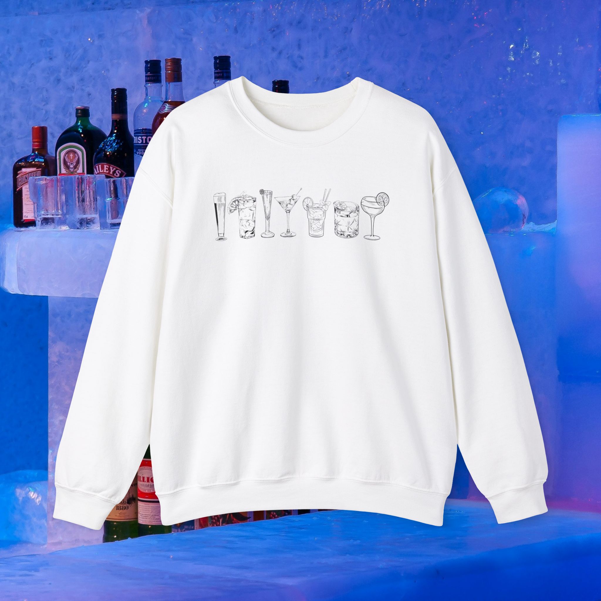 Drink Lineup Crew Neck - Image 2