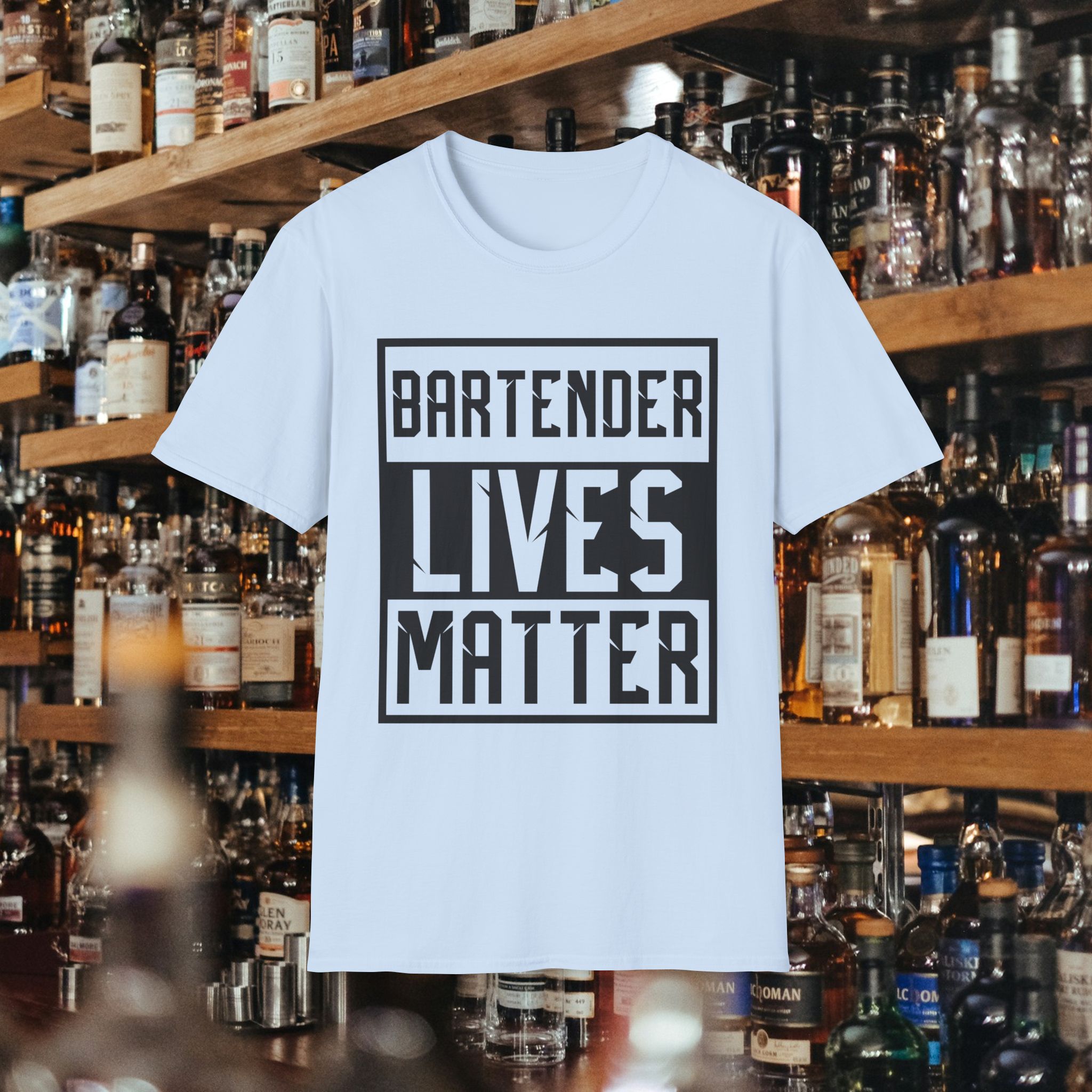 Bartender Lives Matter T-Shirt - Image 33
