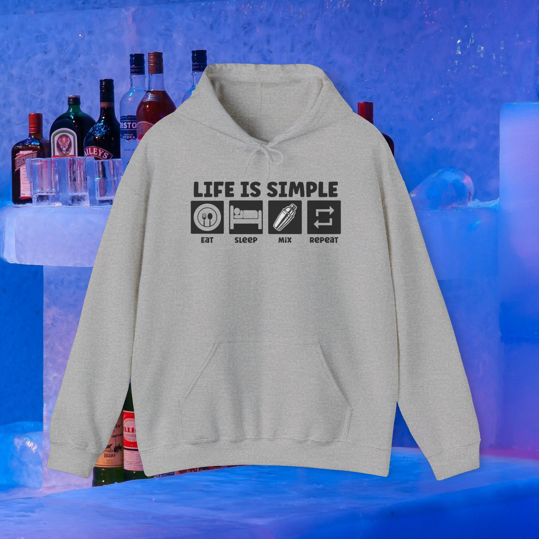 Eat, Sleep, Mix, Repeat Hoodie - Image 4