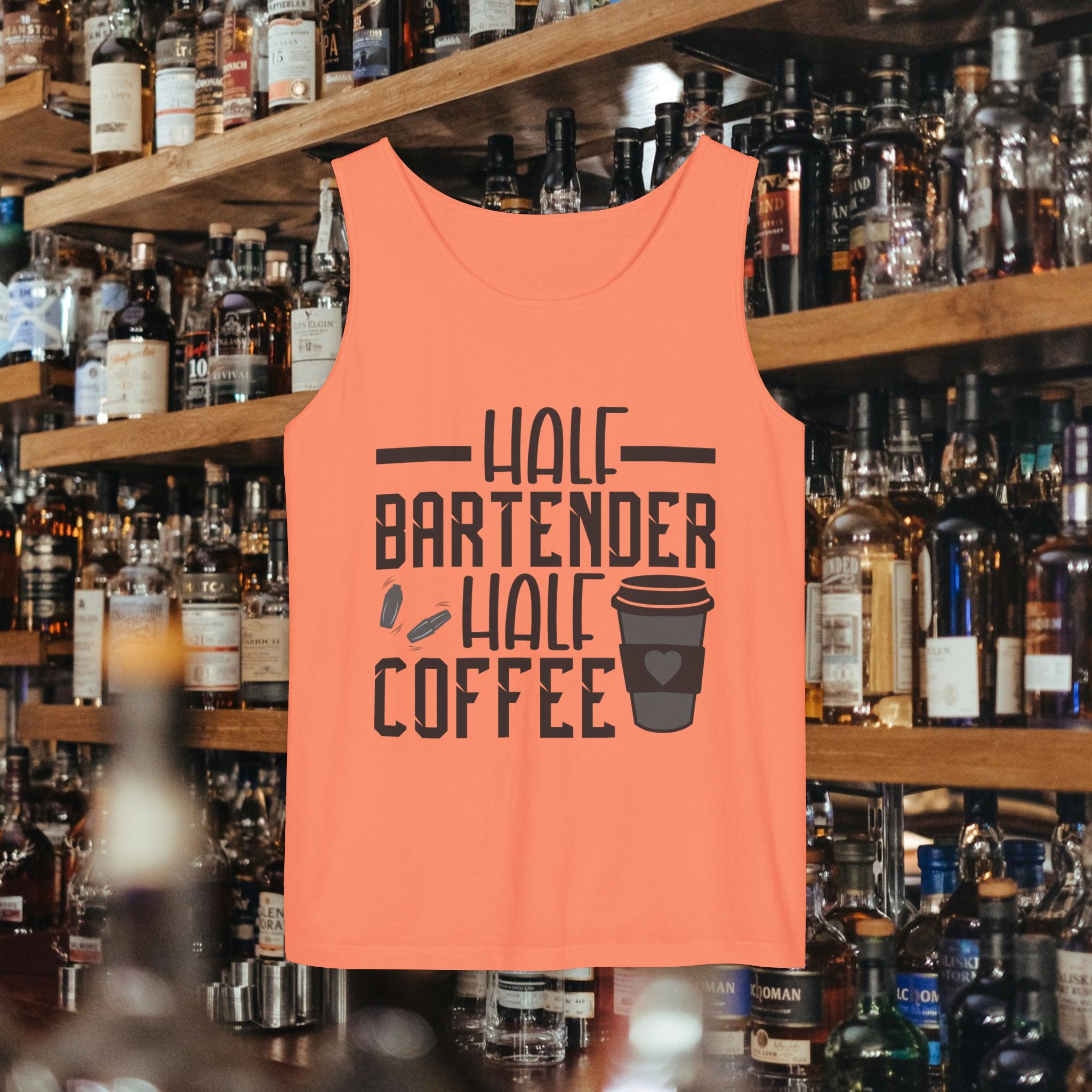 Half Bartender, Half Coffee Tank - Image 3