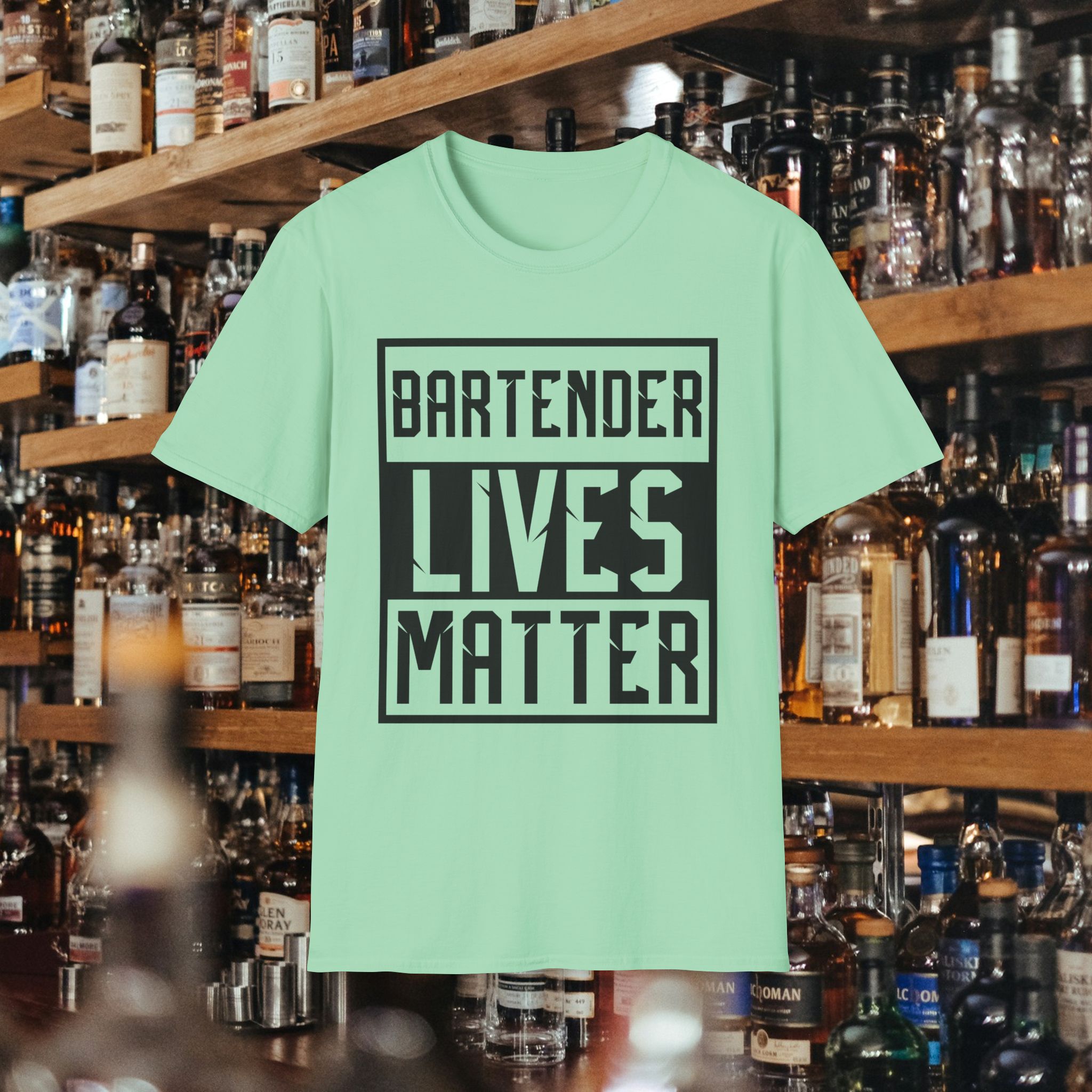 Bartender Lives Matter T-Shirt - Image 29