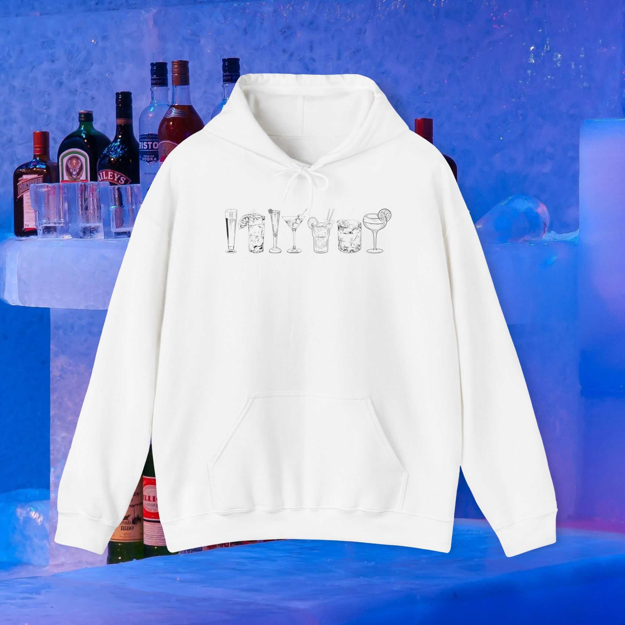Drink Lineup Hoodie - Image 2