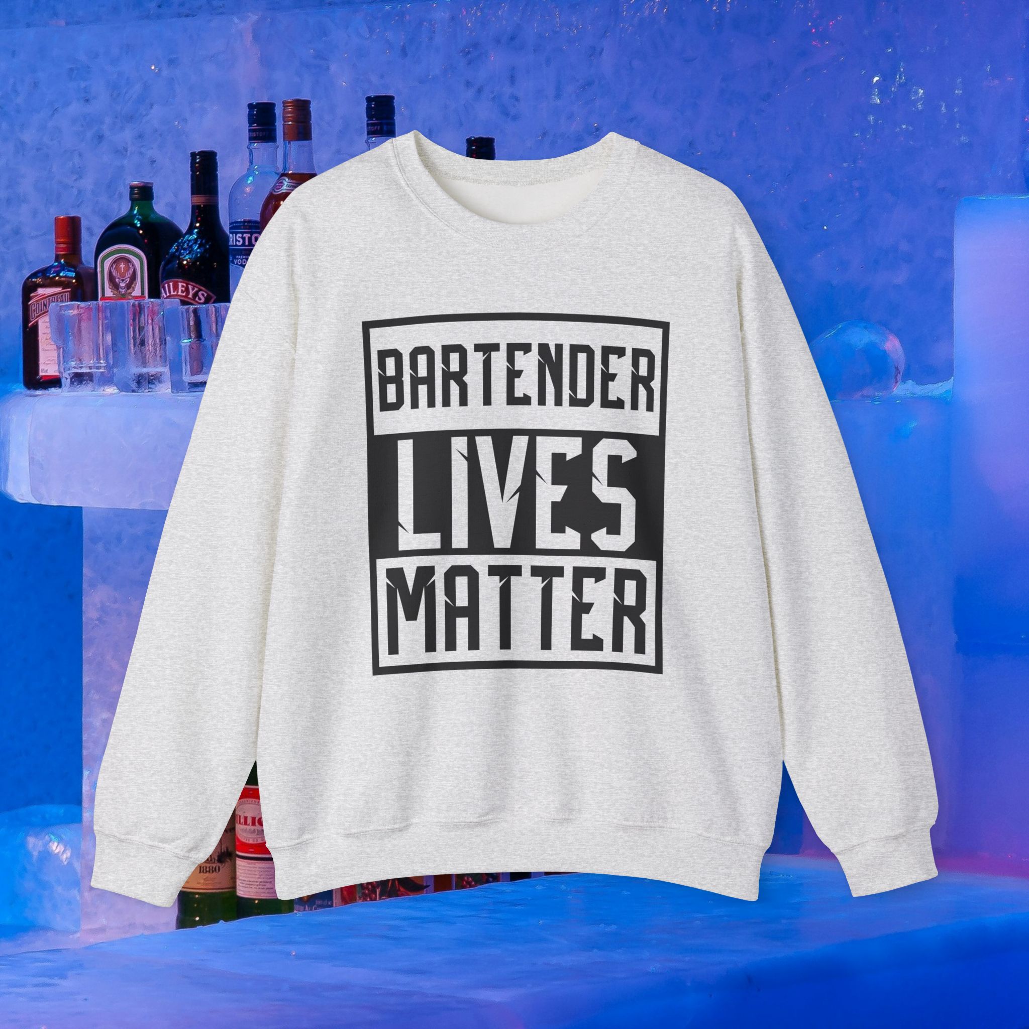 Bartender Lives Matter Crew Neck - Image 3