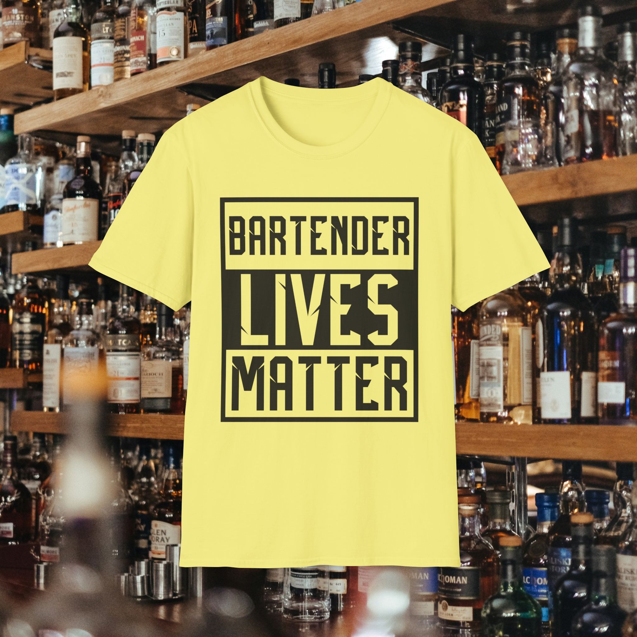 Bartender Lives Matter T-Shirt - Image 21