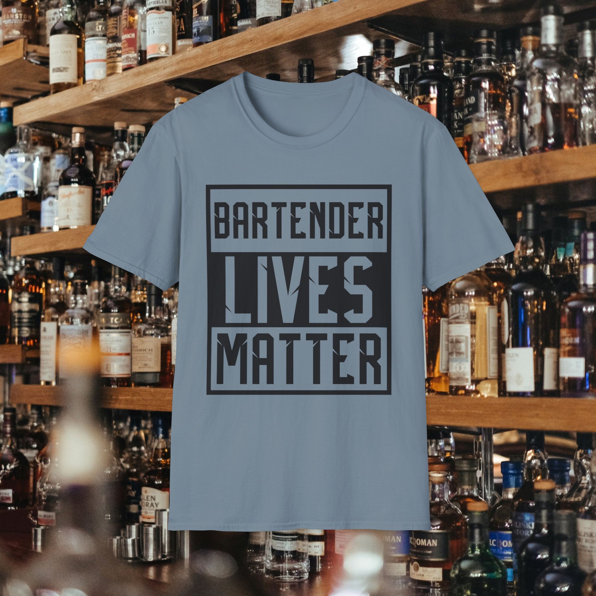 Bartender Lives Matter T-Shirt - Image 37