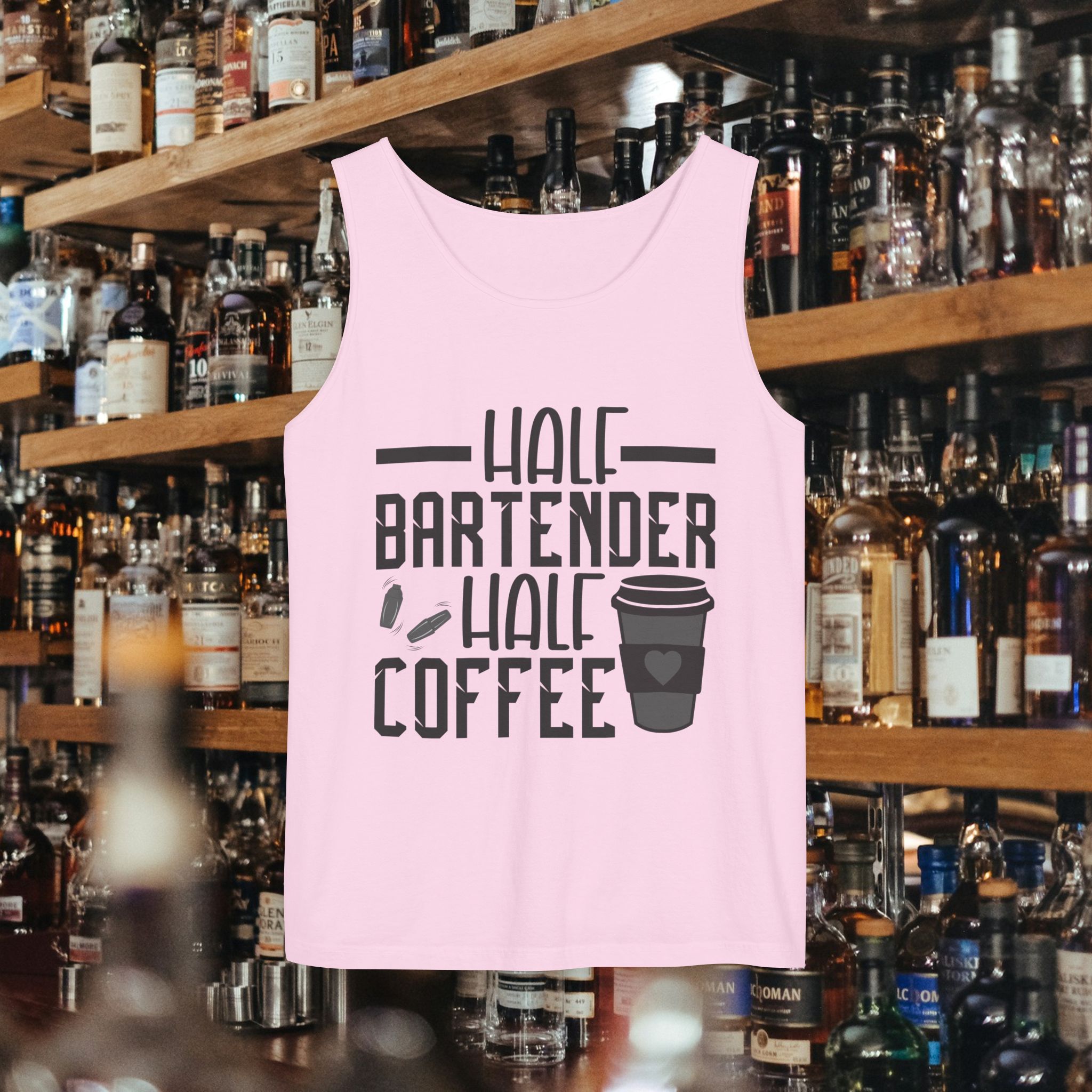 Half Bartender, Half Coffee Tank - Image 12