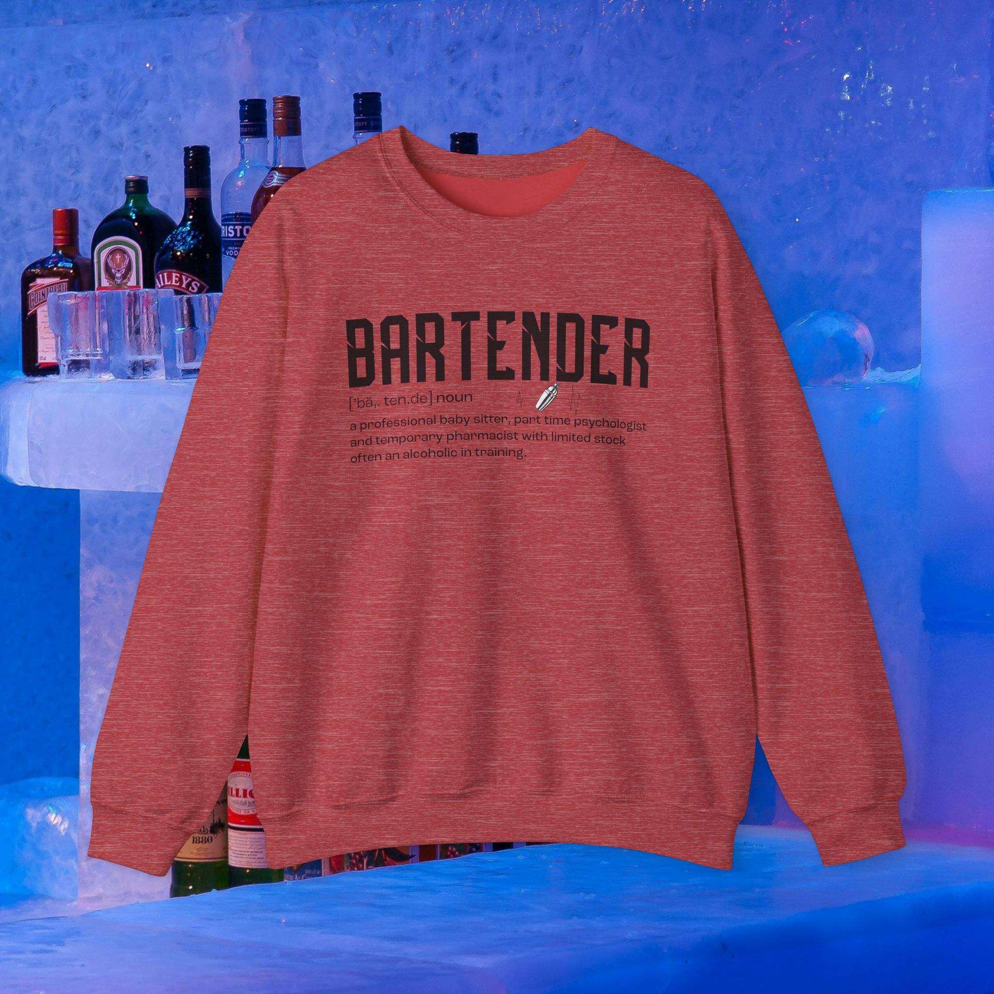 Bartender Definition Crew Neck - Image 8