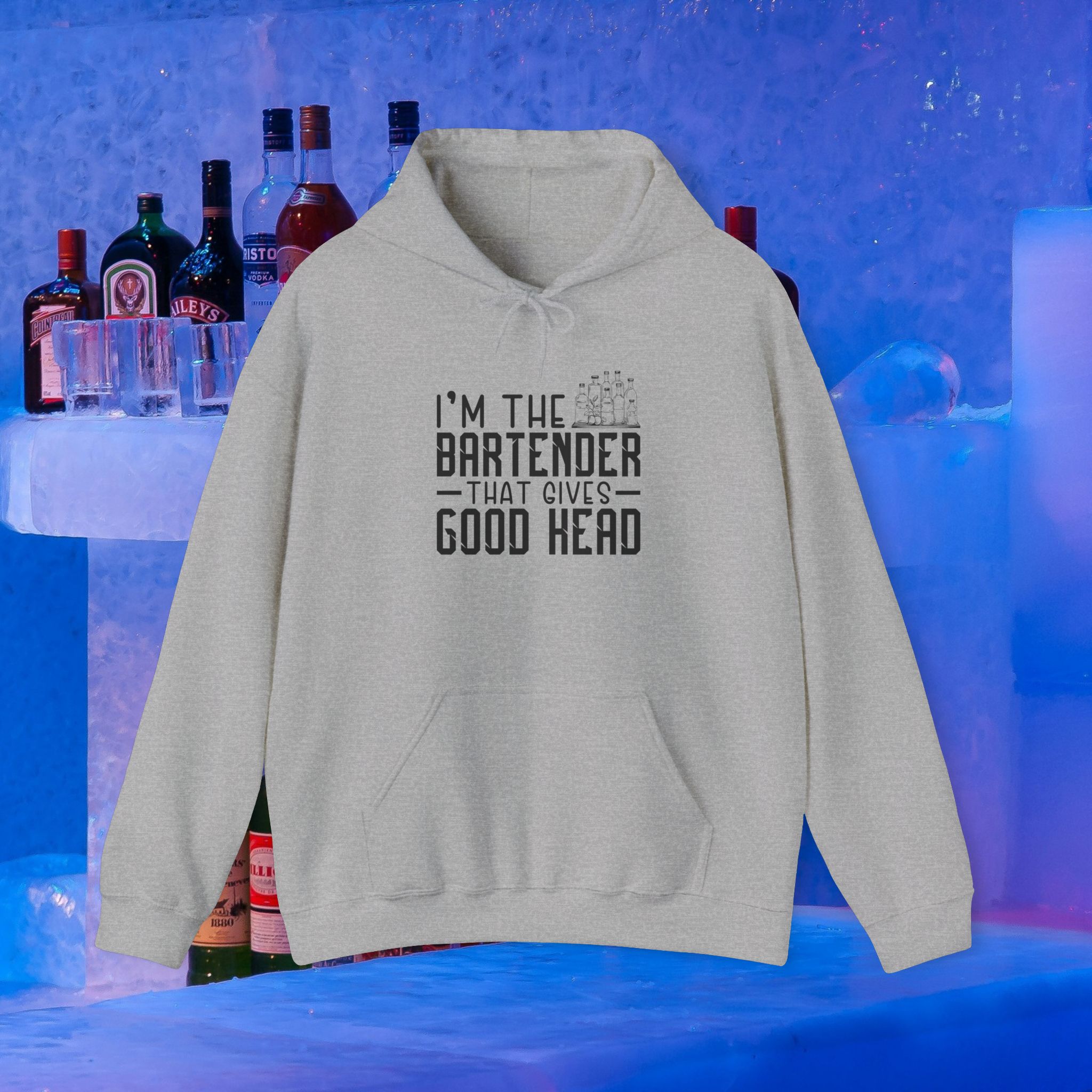 Good Head Bartender Hoodie - Image 4