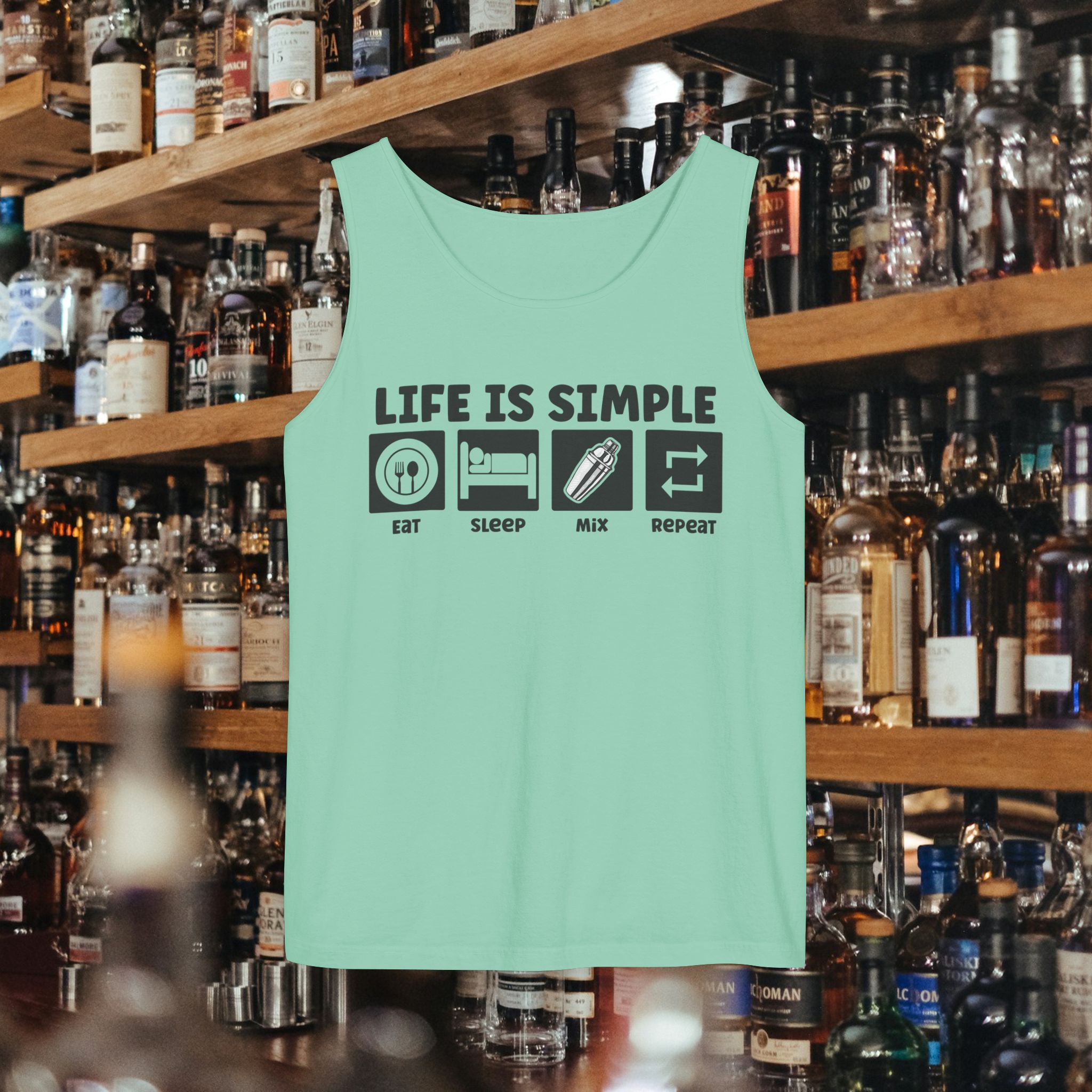 Eat, Sleep, Mix, Repeat Tank - Image 8