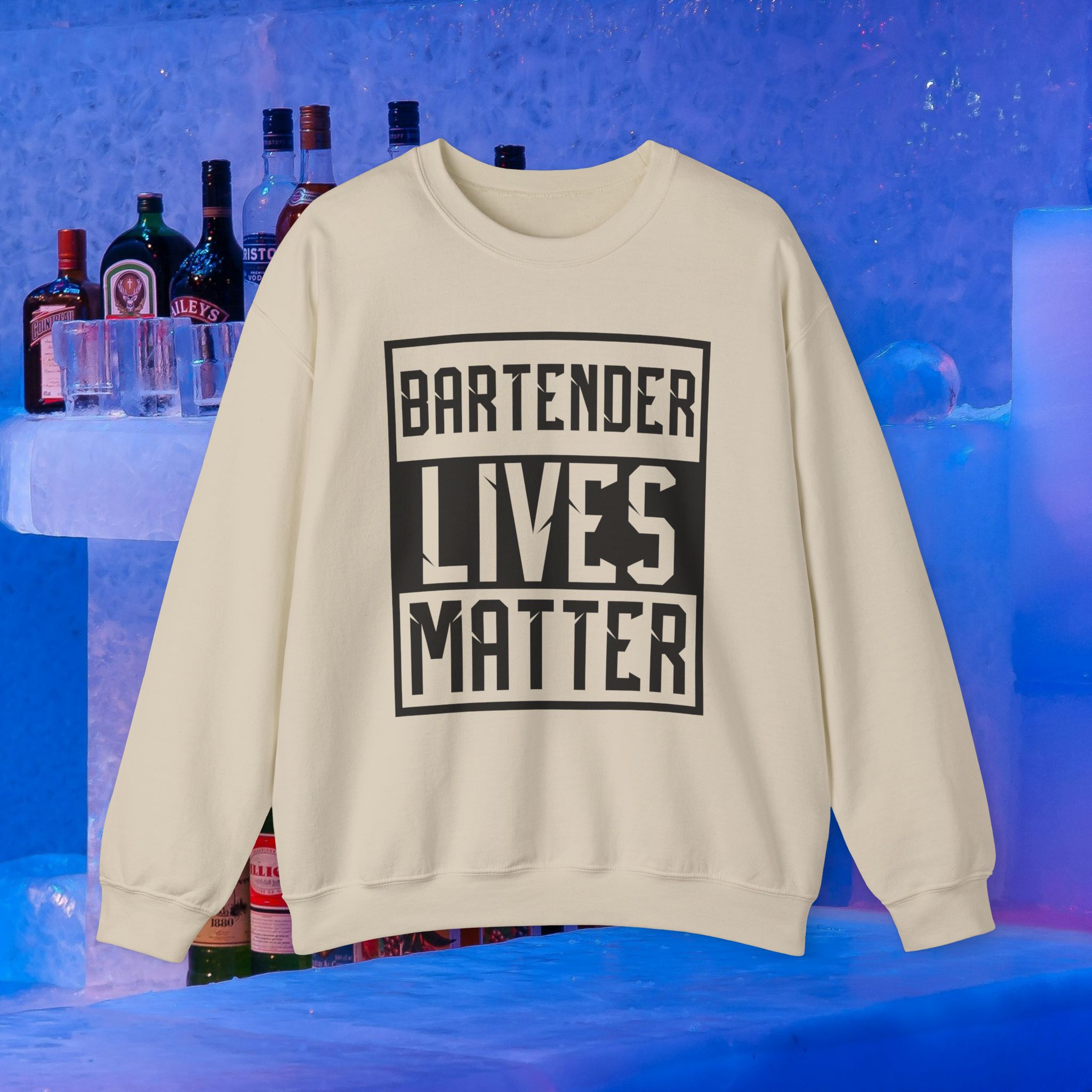 Bartender Lives Matter Crew Neck