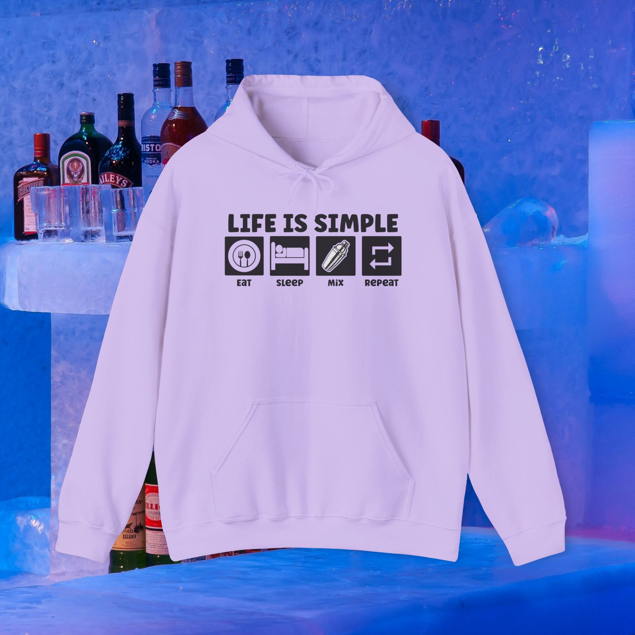 Eat, Sleep, Mix, Repeat Hoodie - Image 6