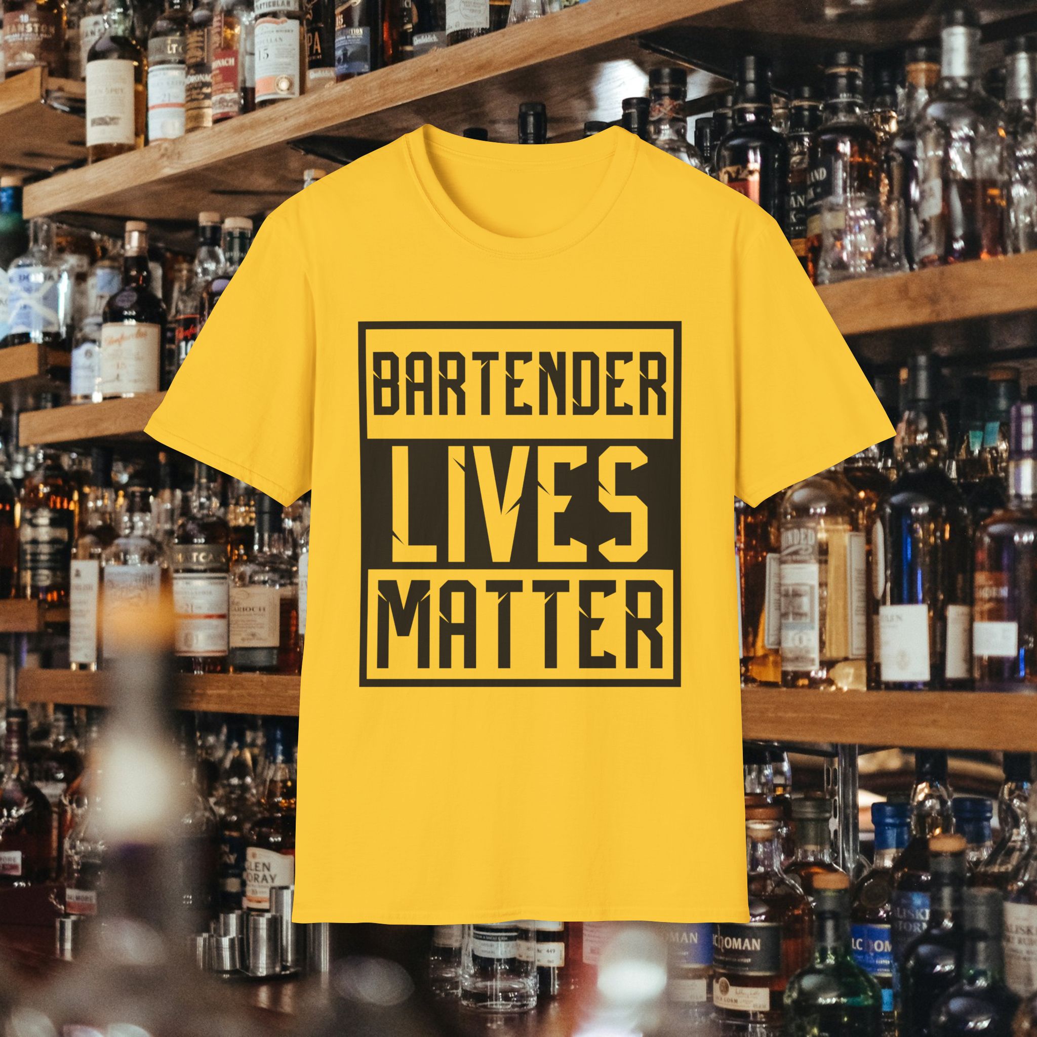 Bartender Lives Matter T-Shirt - Image 25
