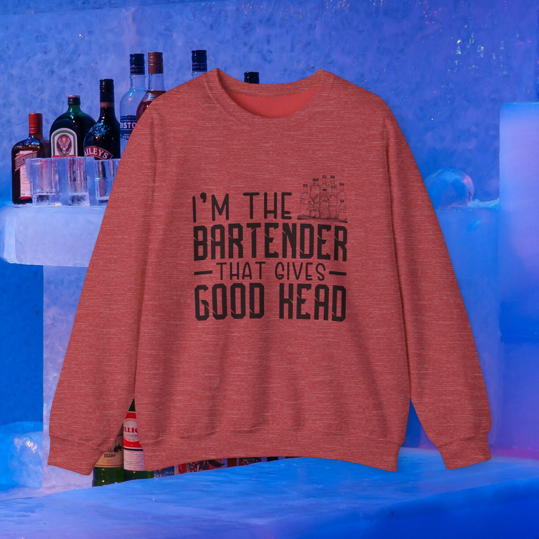 Good Head Bartender Crew Neck - Image 8