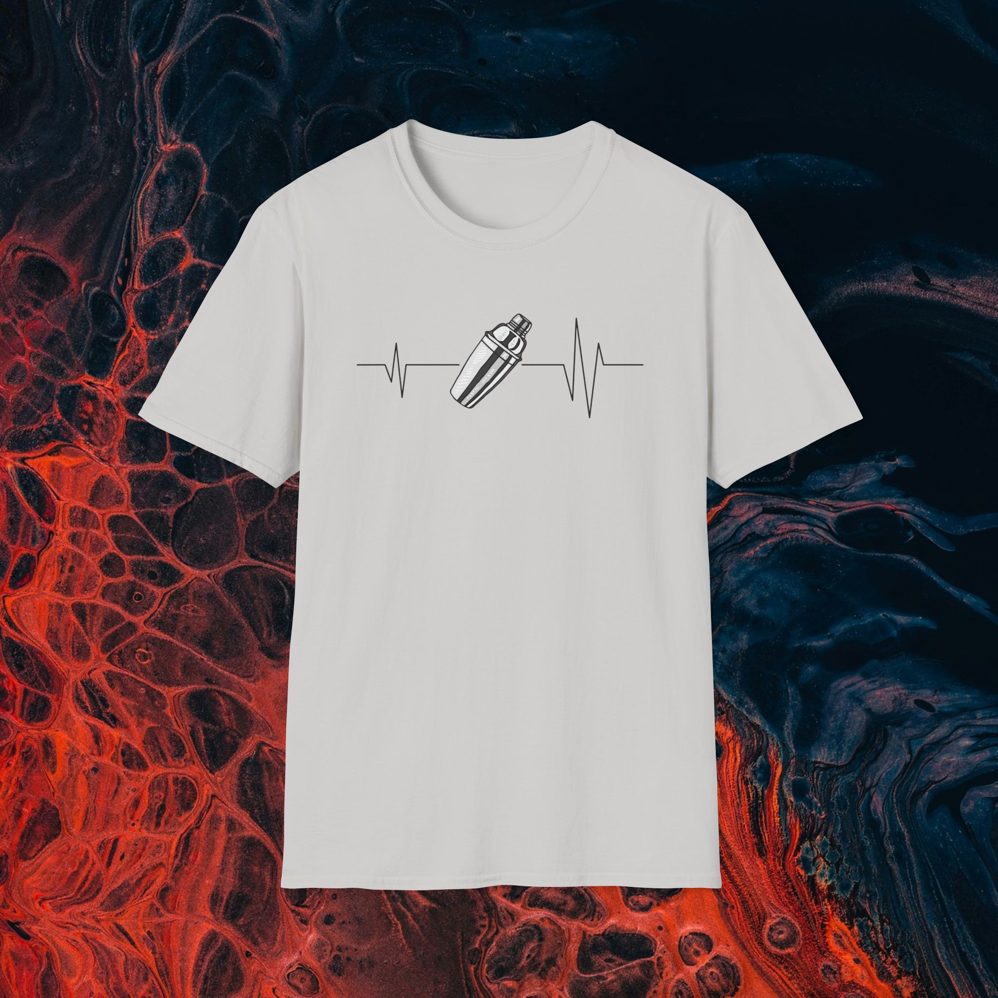 Heartbeat & Cocktails Graphic Tee - Image 4
