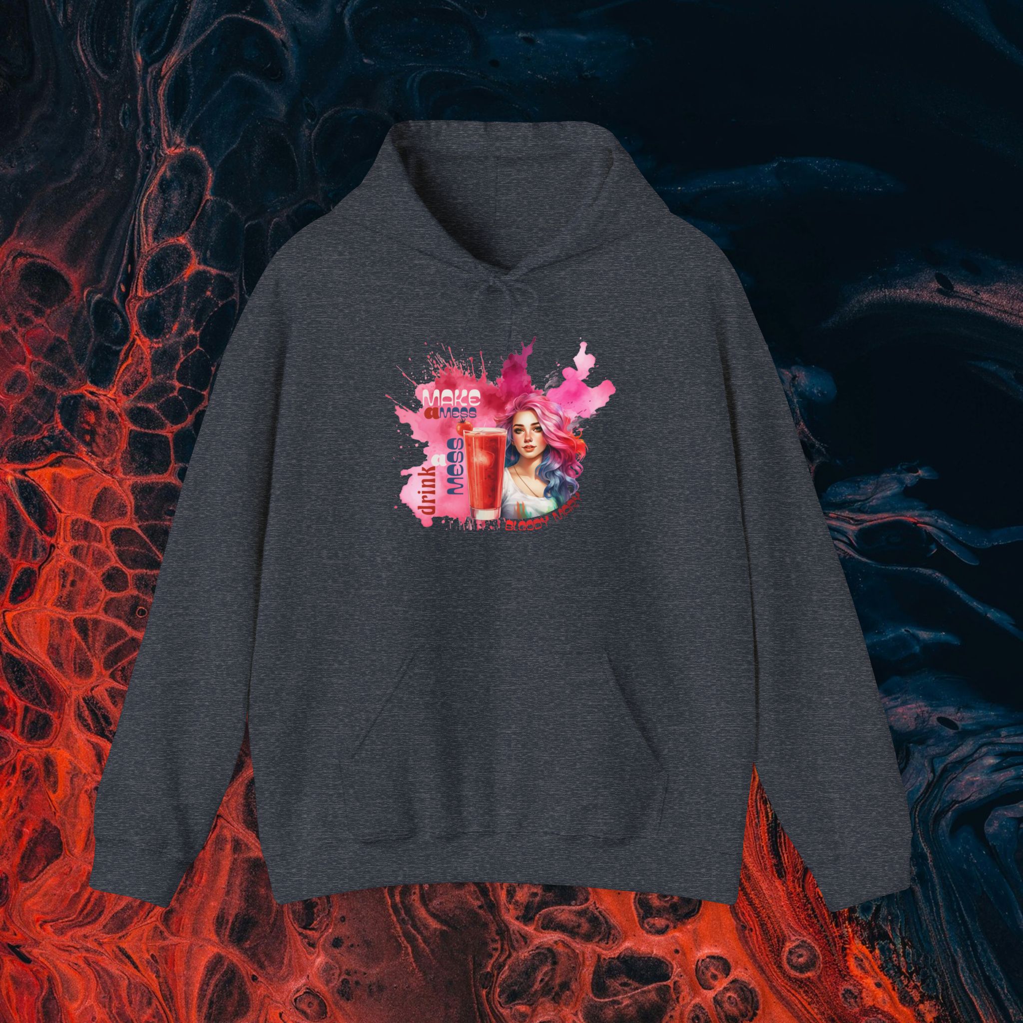 Funny Risqué Bloody Mary Hoodie - Image 9