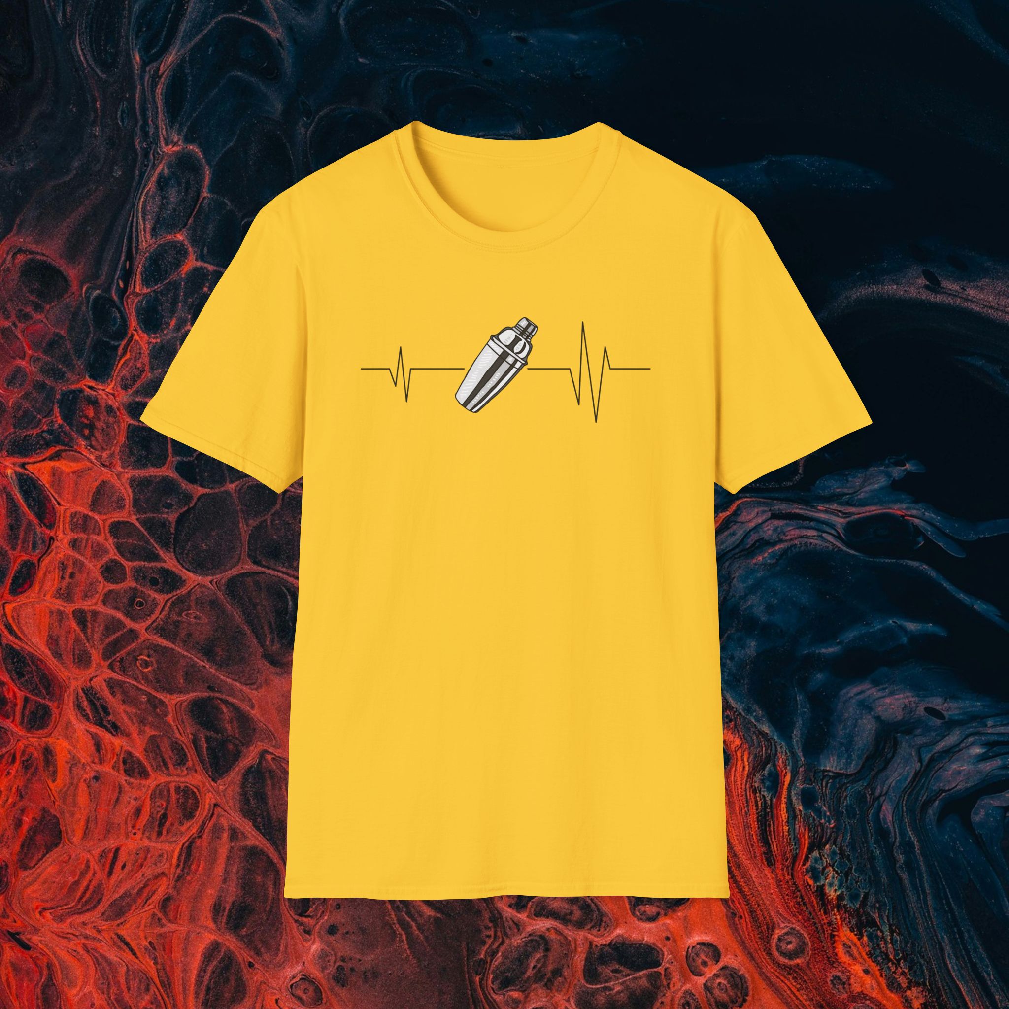 Heartbeat & Cocktails Graphic Tee - Image 7