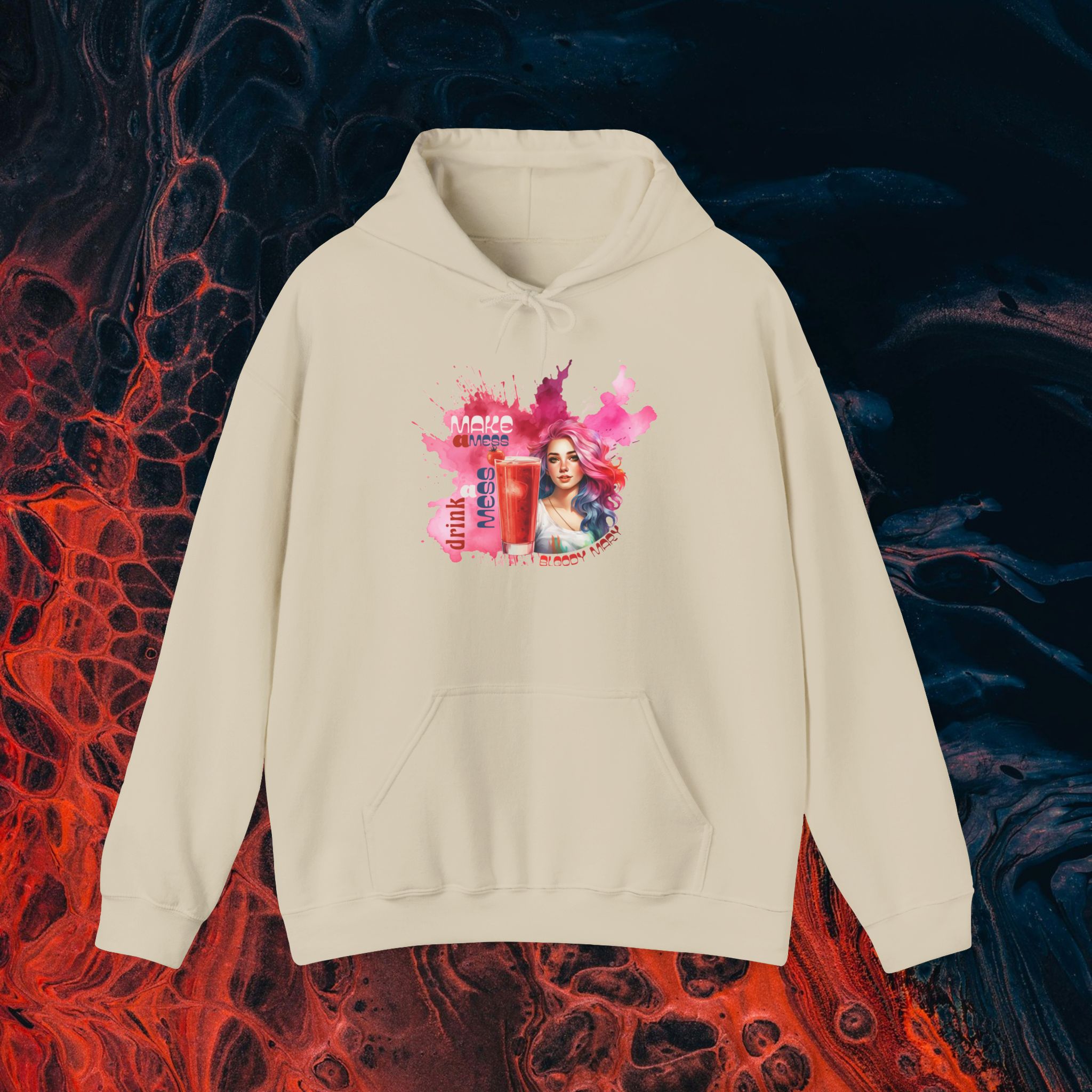 Funny Risqué Bloody Mary Hoodie - Image 4