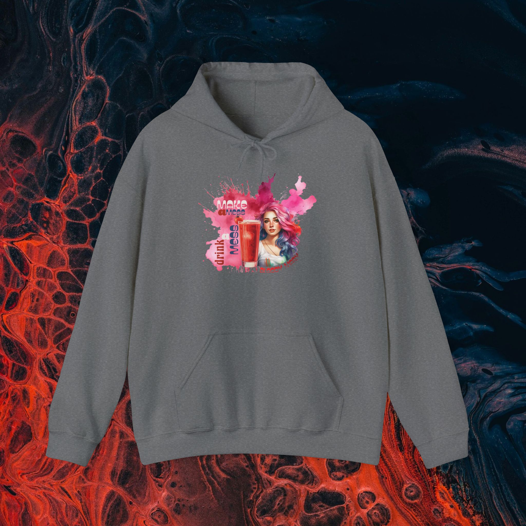 Funny Risqué Bloody Mary Hoodie - Image 7