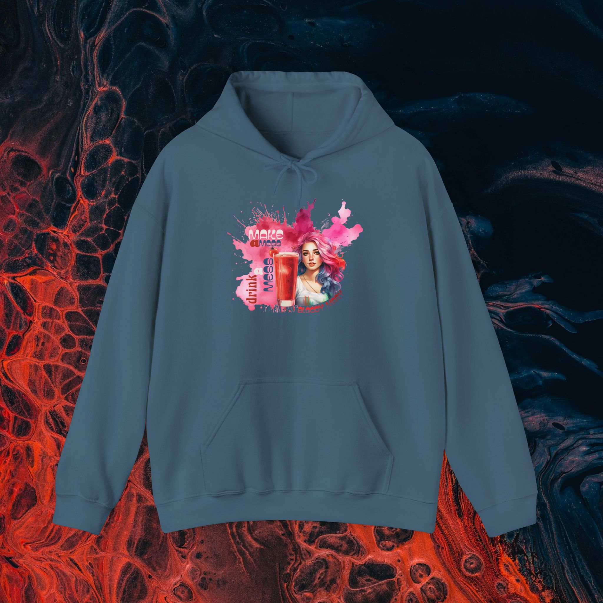 Funny Risqué Bloody Mary Hoodie - Image 10
