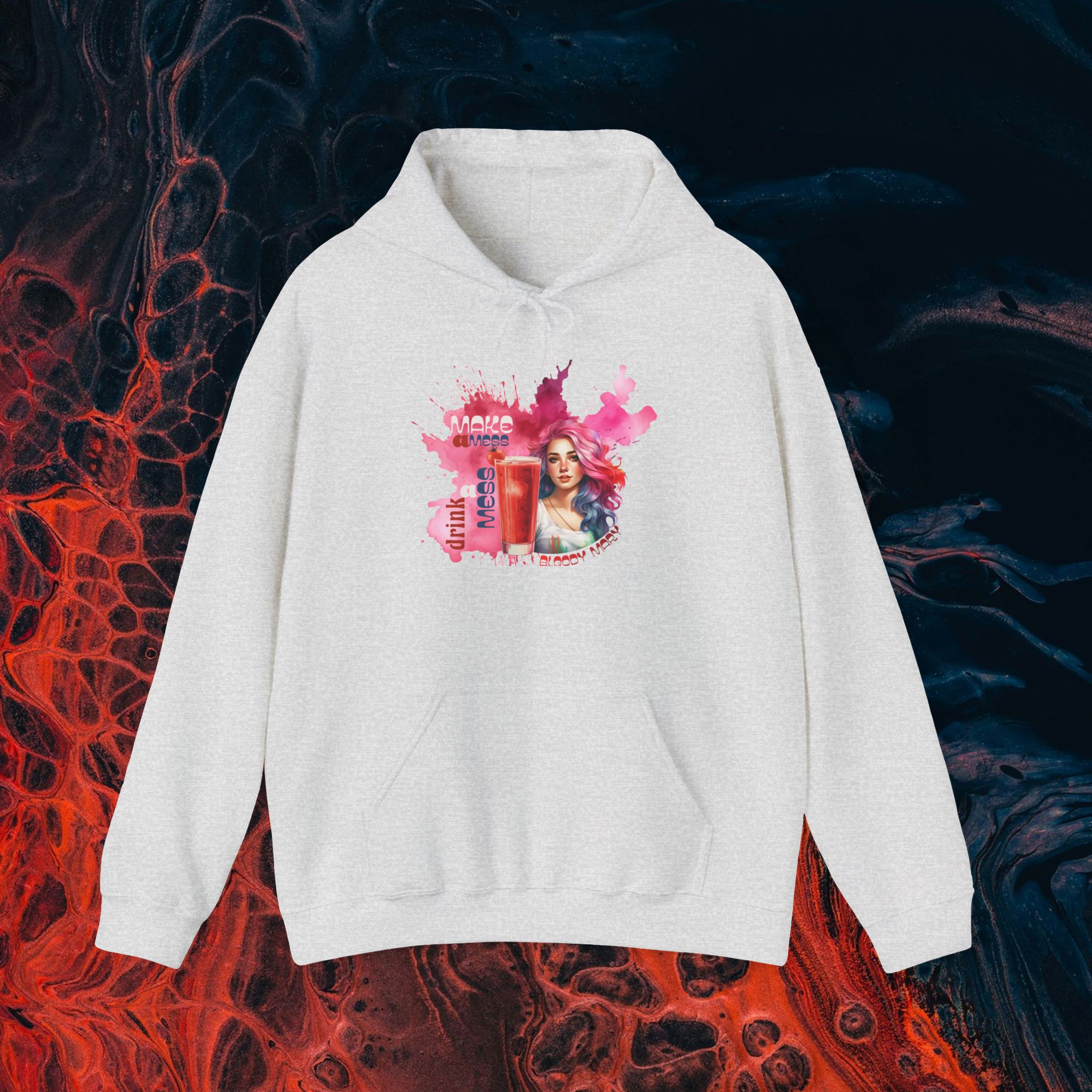 Funny Risqué Bloody Mary Hoodie - Image 3