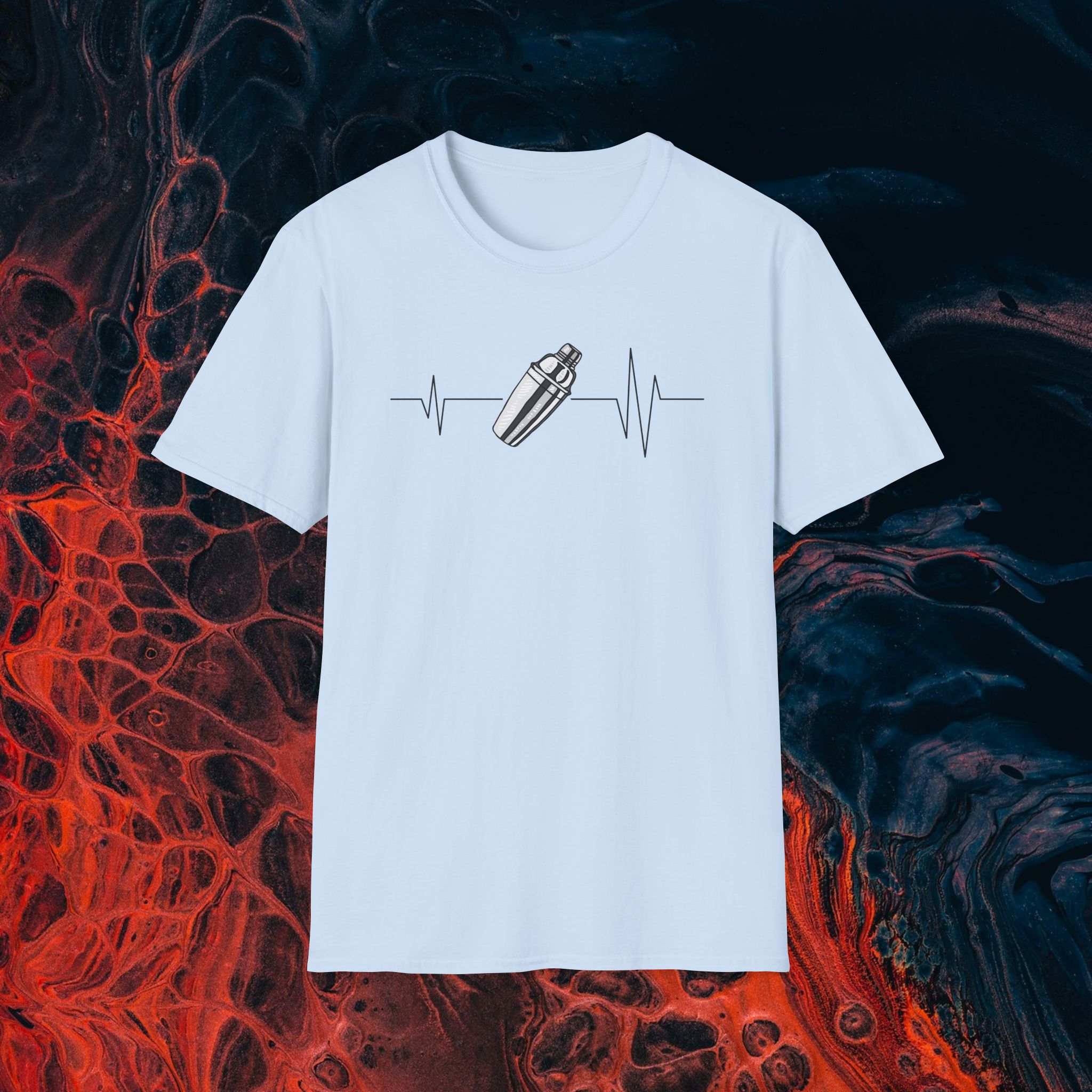 Heartbeat & Cocktails Graphic Tee - Image 9