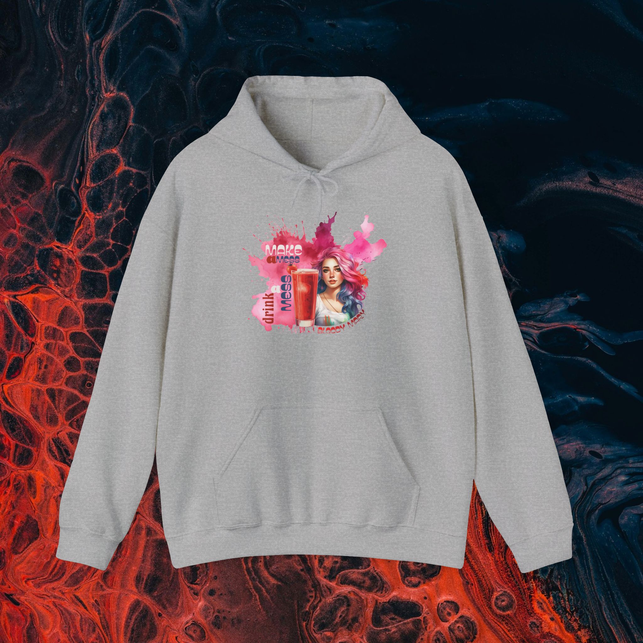 Funny Risqué Bloody Mary Hoodie - Image 5