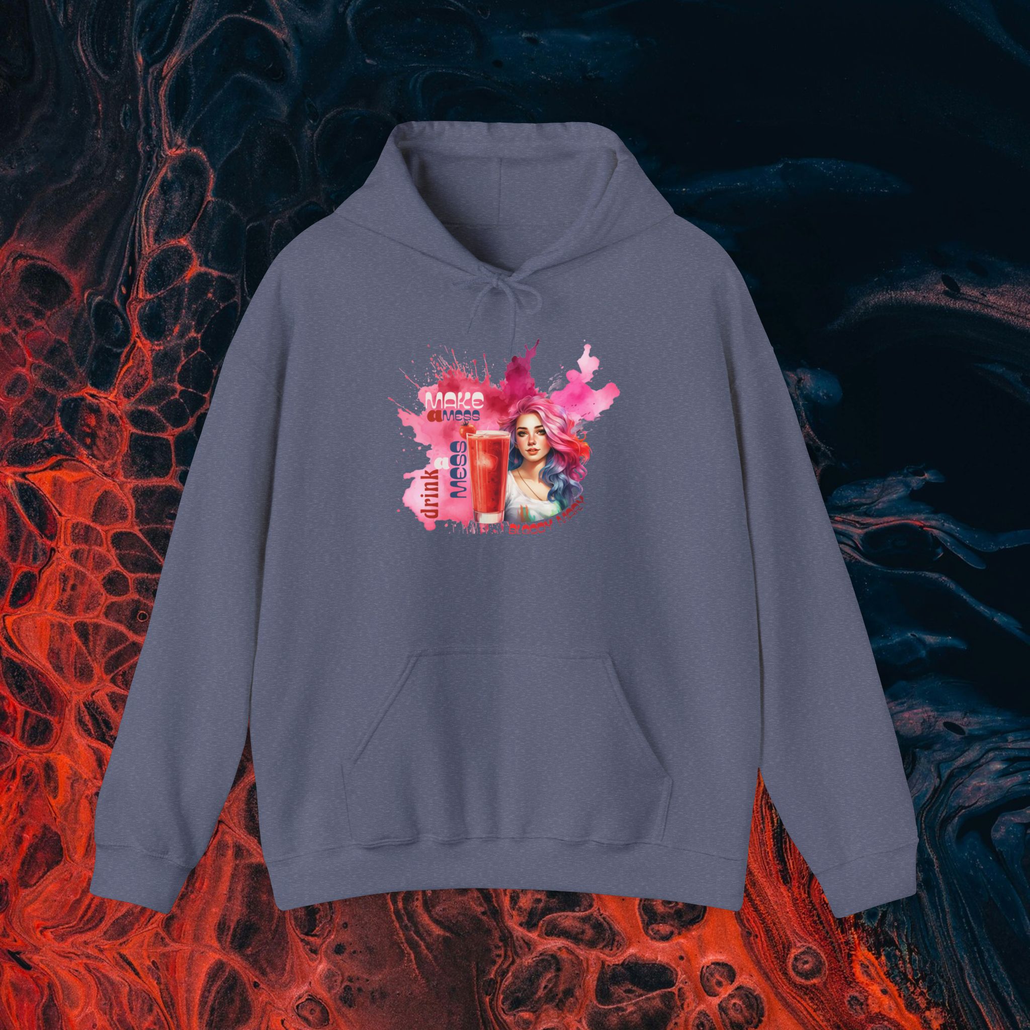 Funny Risqué Bloody Mary Hoodie - Image 12