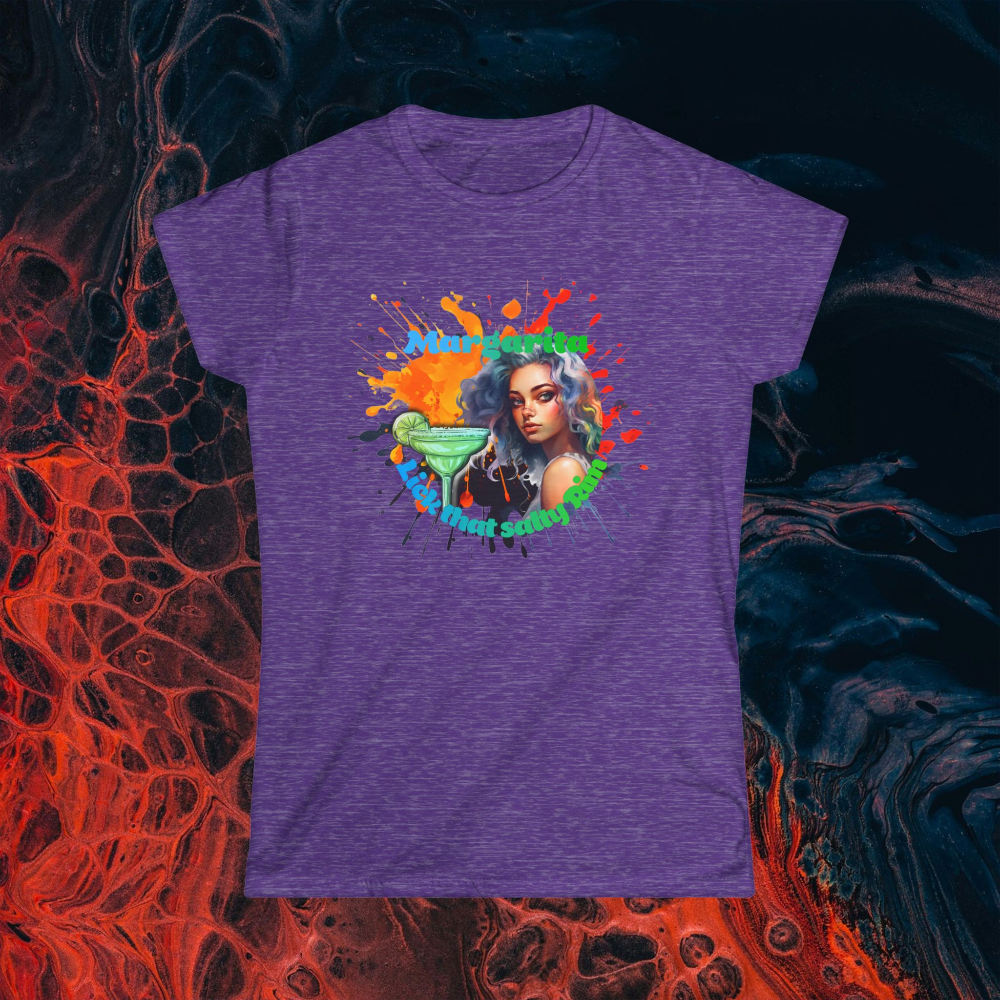 Naughty Margarita Women's Tee - Bold Funny Art